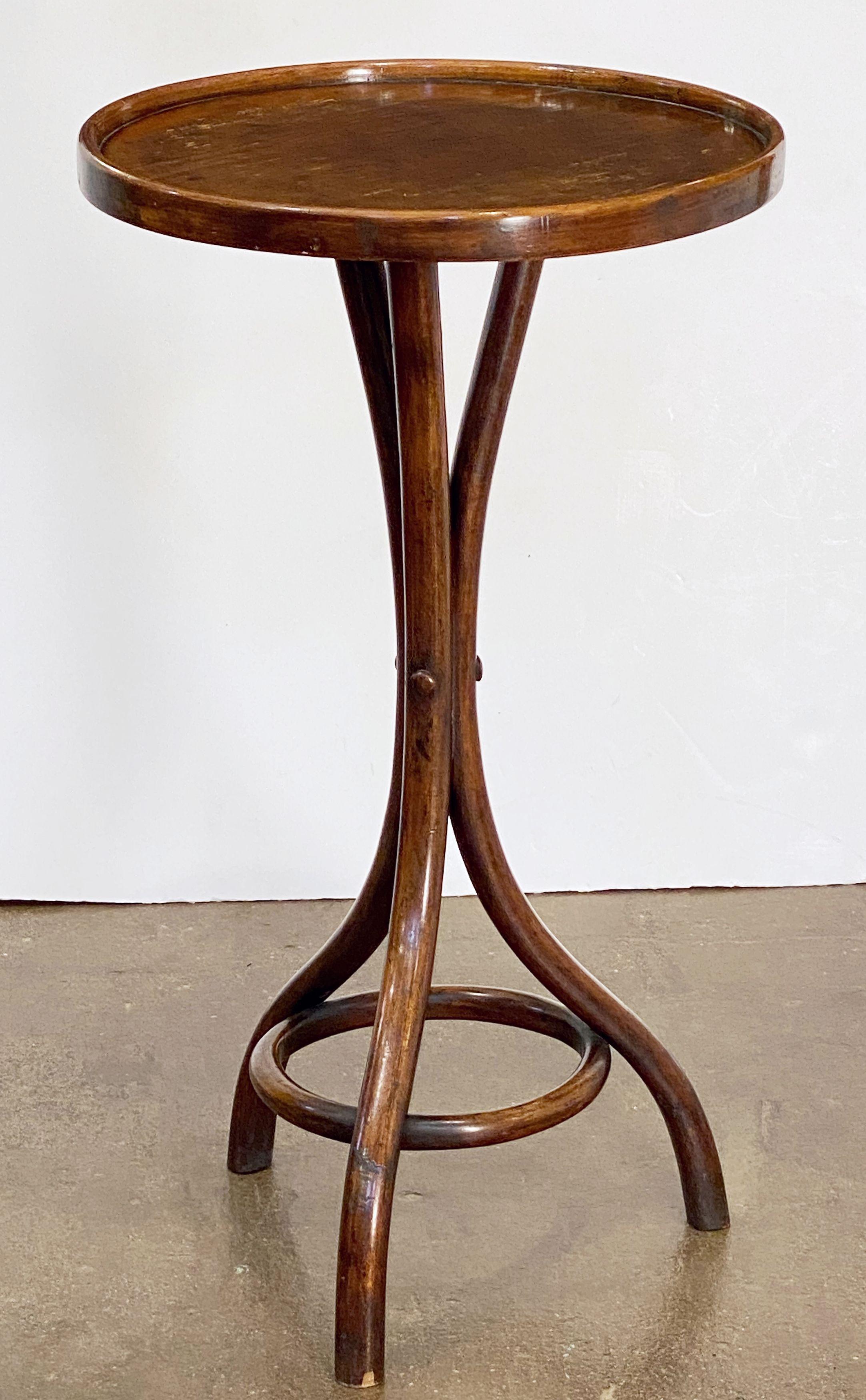 Bentwood Café or Bistro Table from France 5