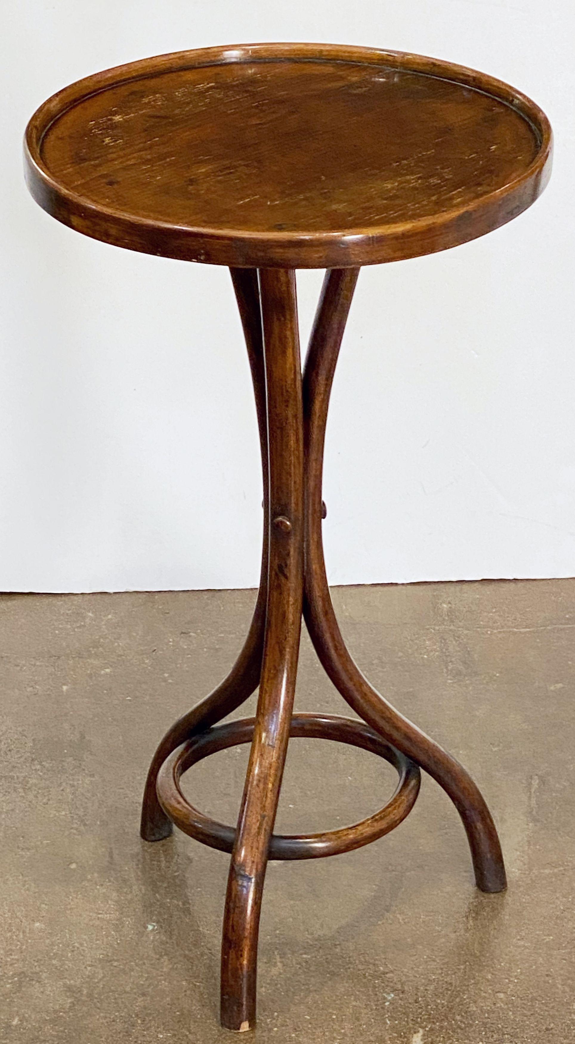 Bentwood Café or Bistro Table from France 6