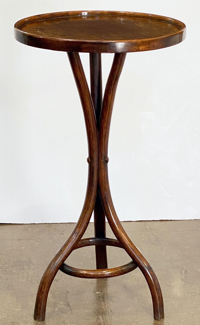 Bentwood Café or Bistro Table from France For Sale at 1stDibs
