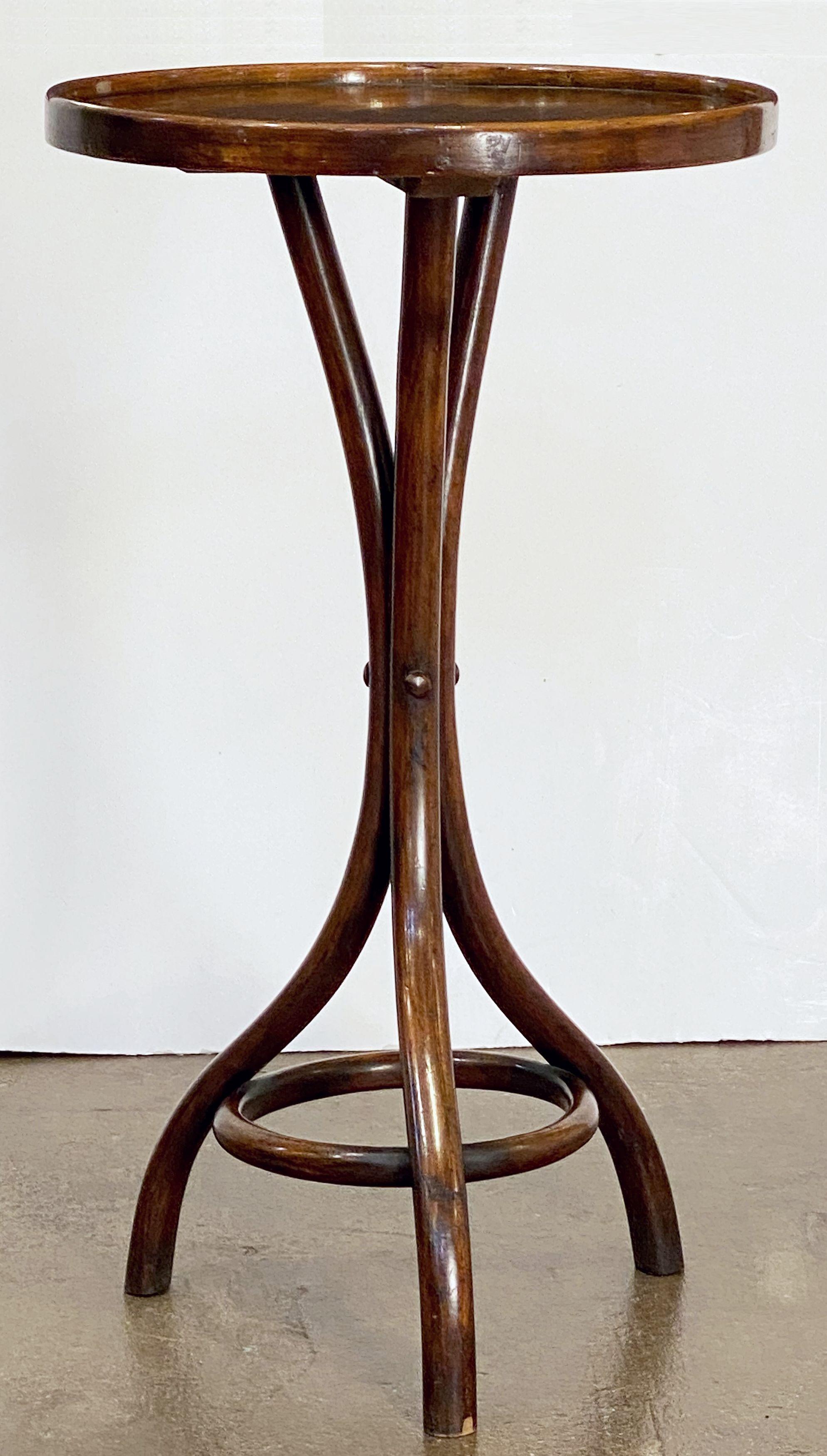 Bentwood Café or Bistro Table from France 10