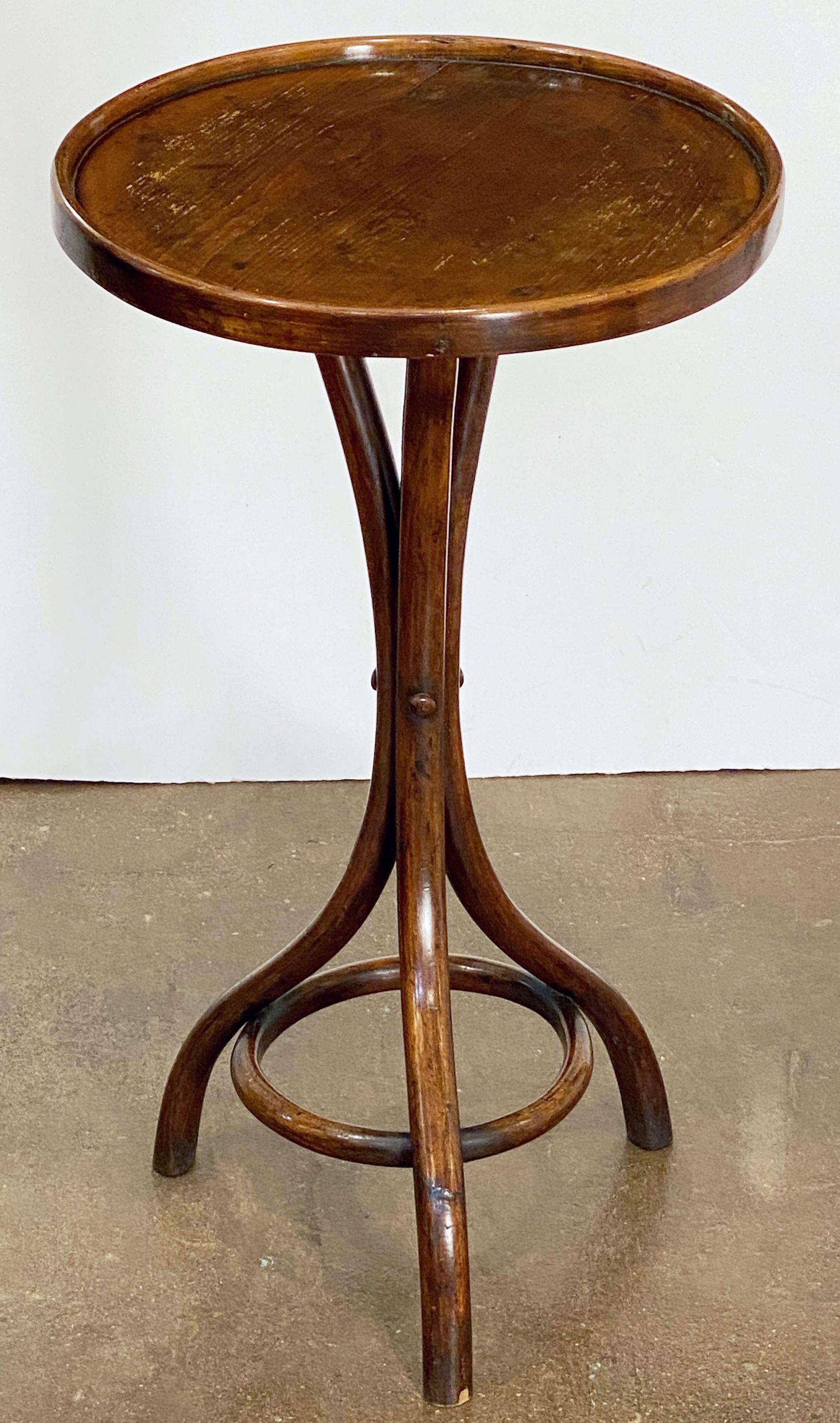 Bentwood Café or Bistro Table from France 11