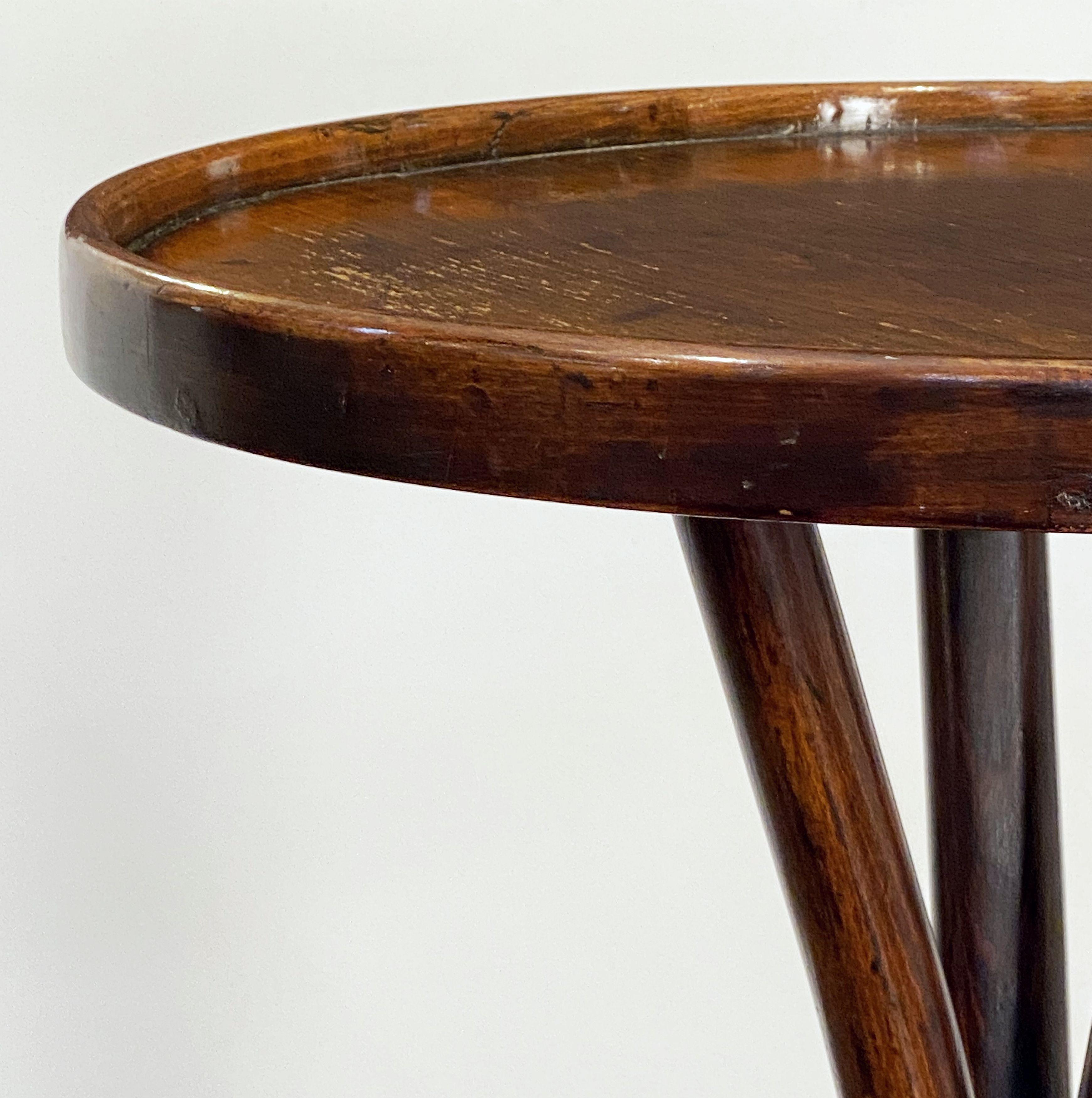 20th Century Bentwood Café or Bistro Table from France
