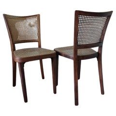 Bentwood cane 1930s pair