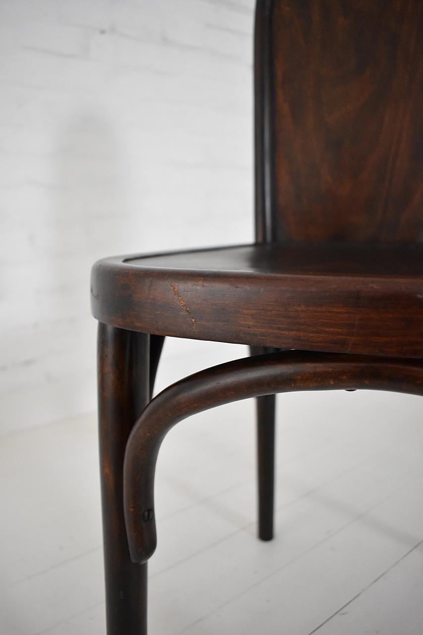 Bentwood Chair Attributed to Josef Hoffmann, Austria, circa 1910 4