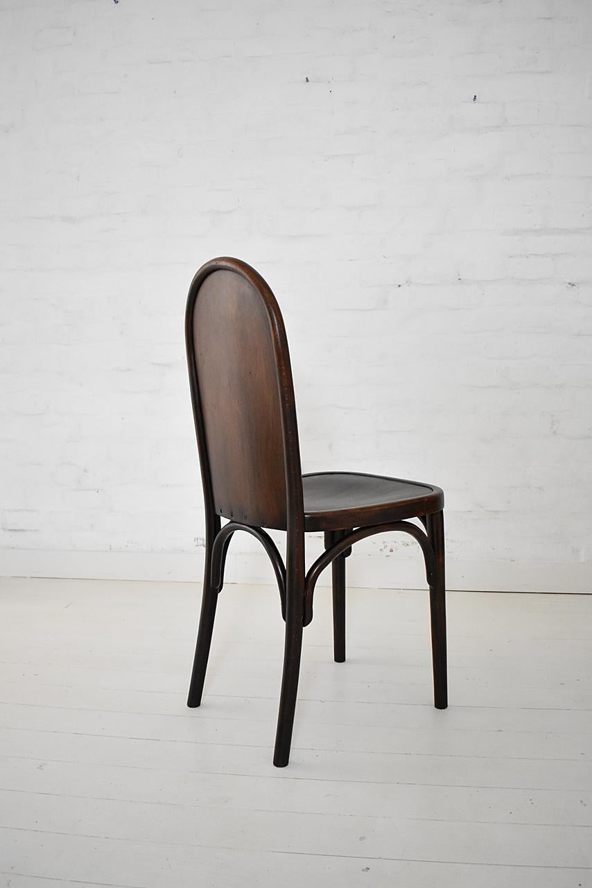 Bentwood Chair Attributed to Josef Hoffmann, Austria, circa 1910 In Good Condition In Debrecen-Pallag, HU