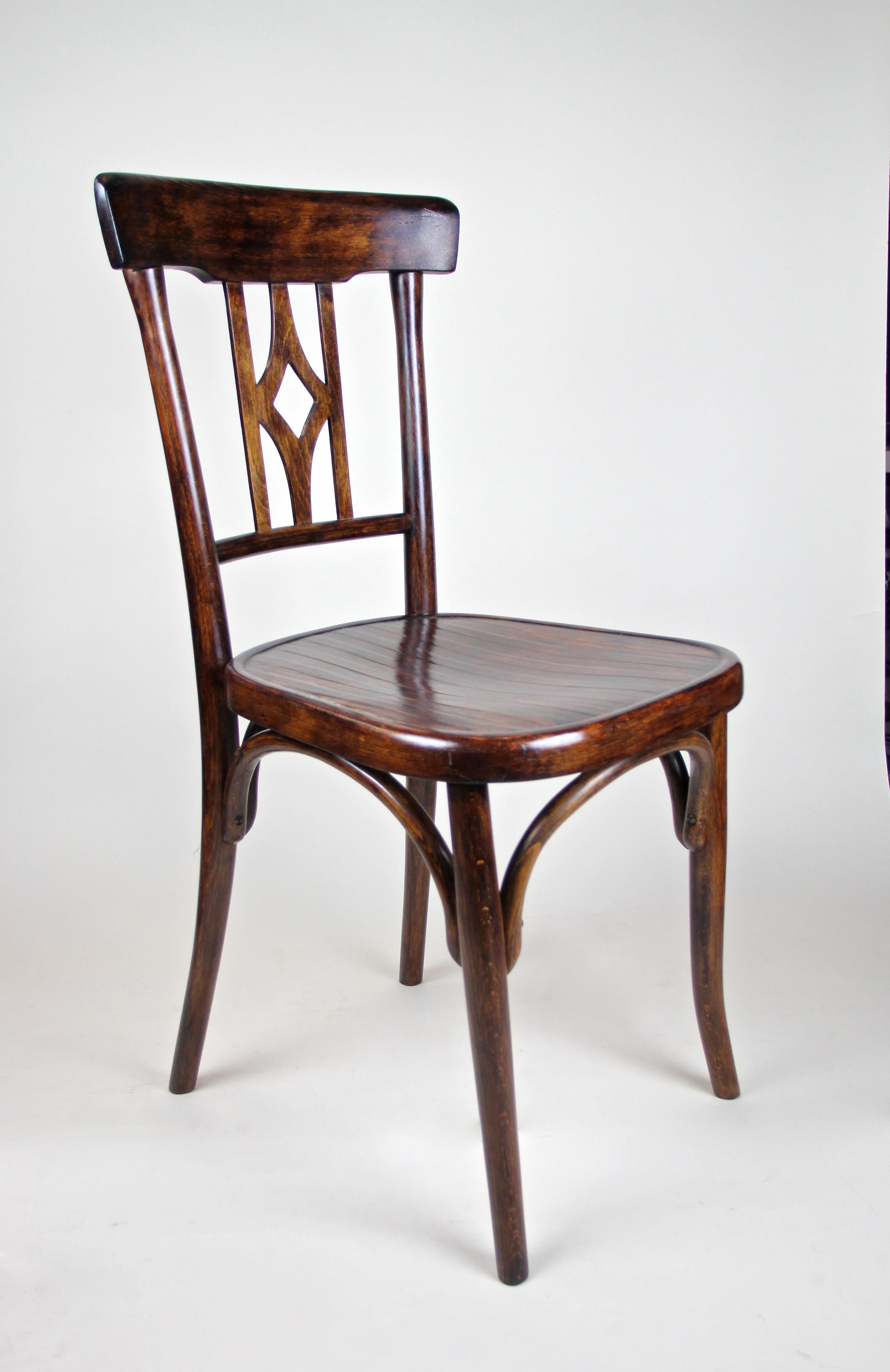 20th Century Bentwood Chair by Fischel Art Nouveau, Austria, circa 1905