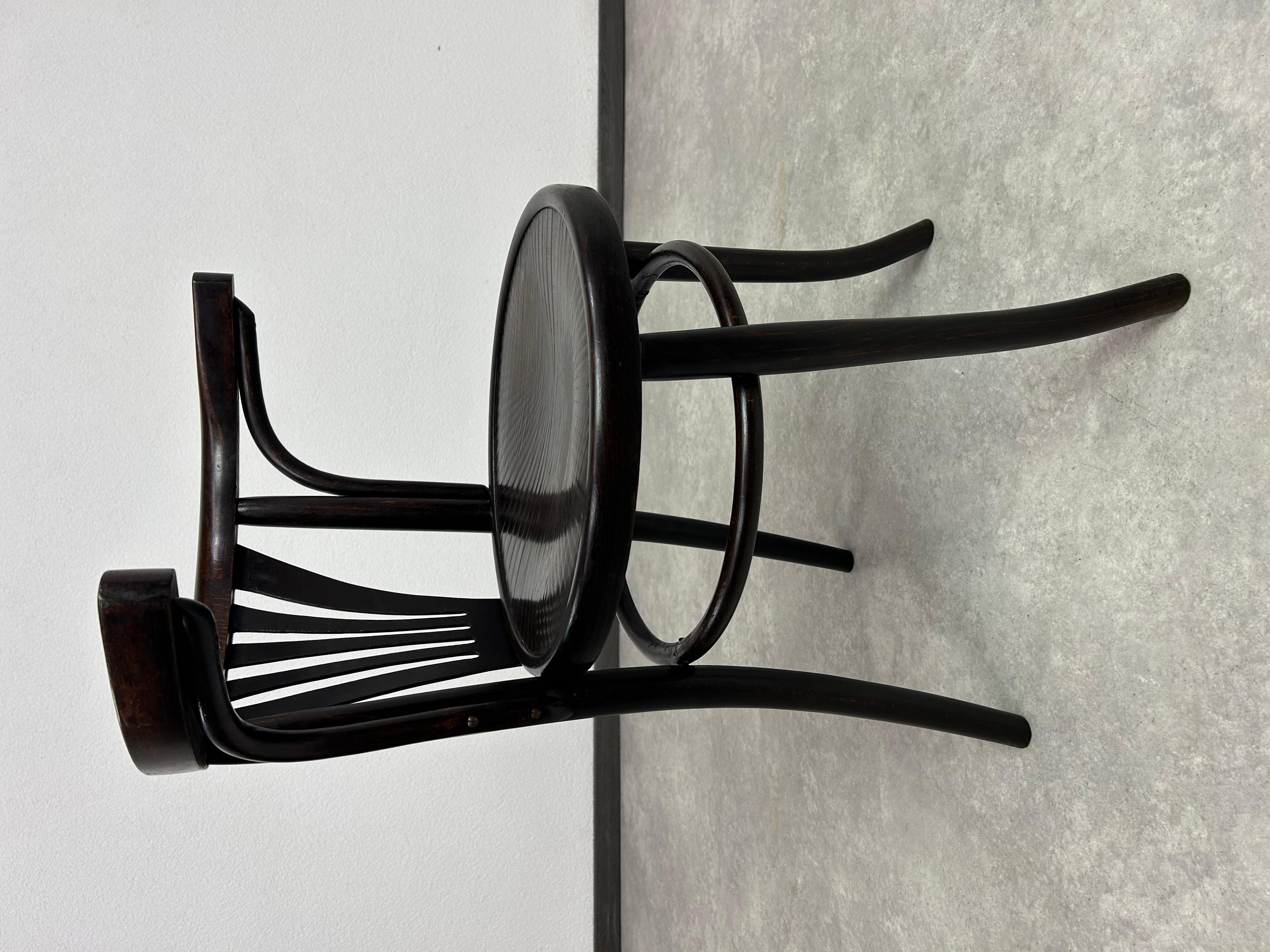 Silla de madera curvada de Thonet Eslovaco en venta