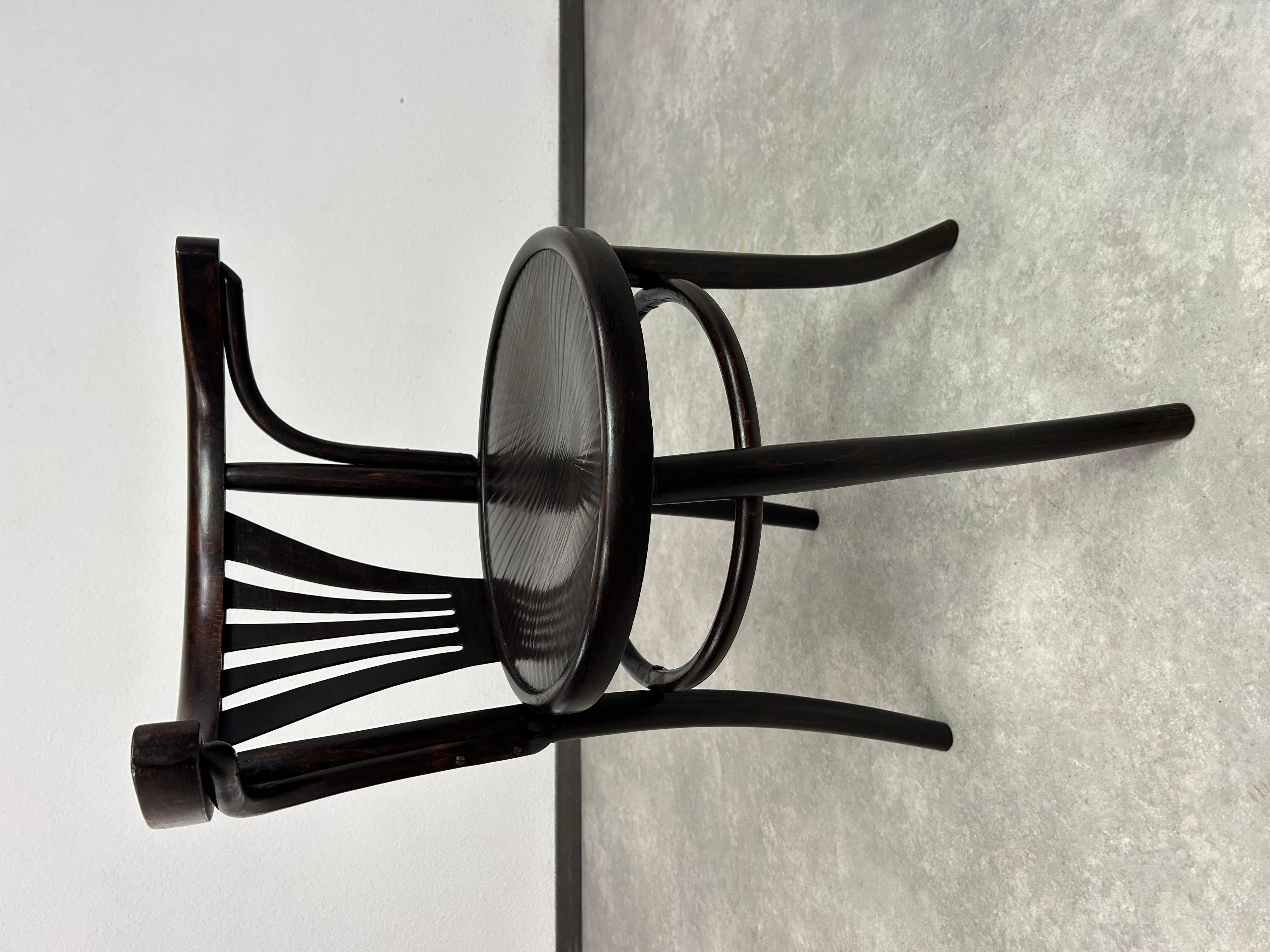 Silla de madera curvada de Thonet Haya en venta