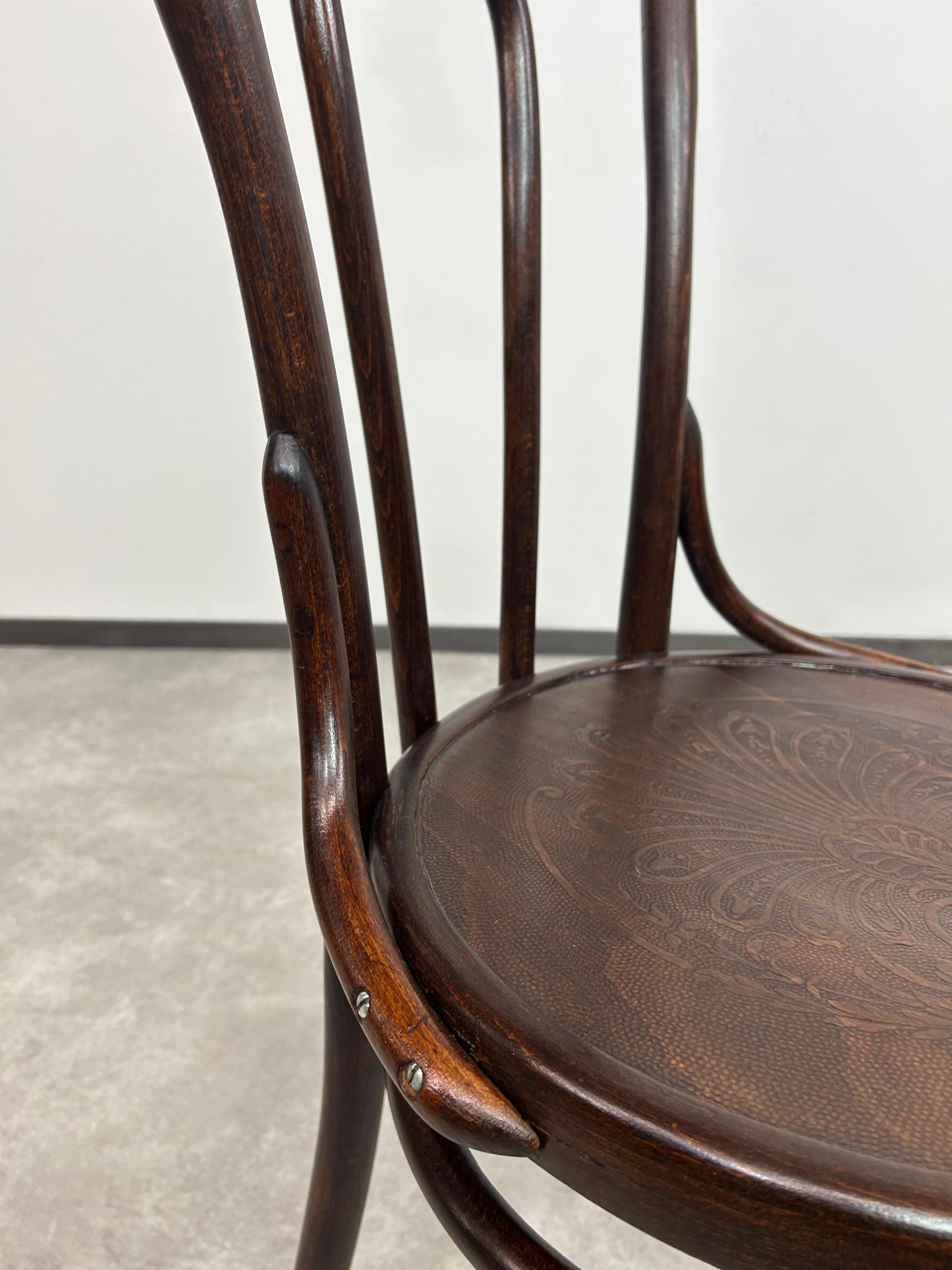 Inizio XX secolo Sedia in bengala di Thonet n. 54 in vendita