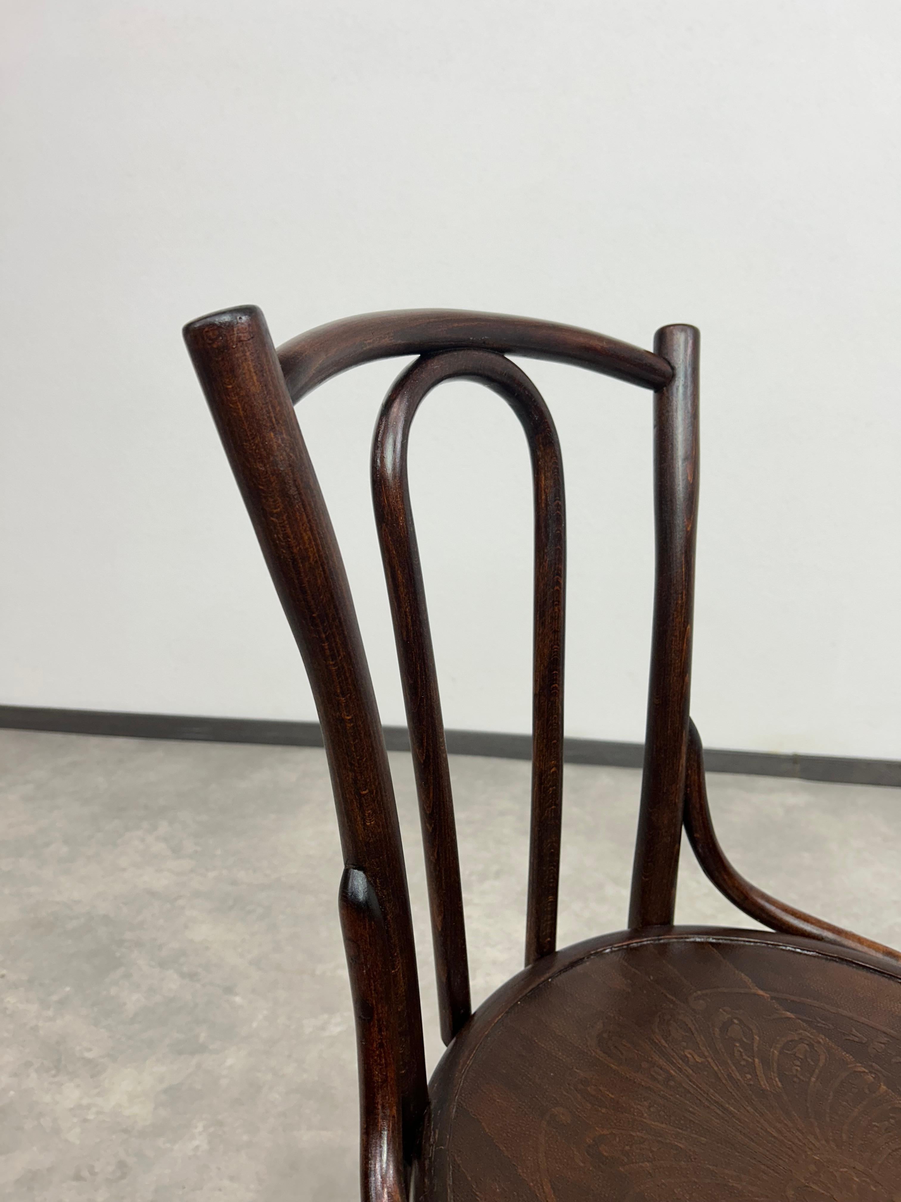 Faggio Sedia in bengala di Thonet n. 54 in vendita