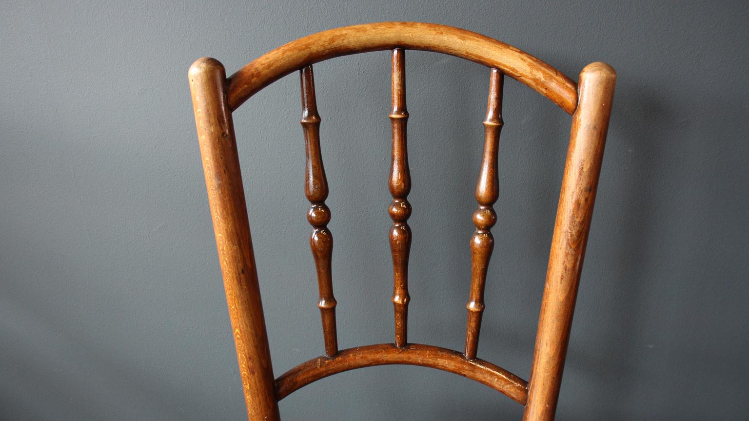 Bentwood Chair, Coffee House Chair, Jacob U. Josef Kohn Similar to Thonet 3