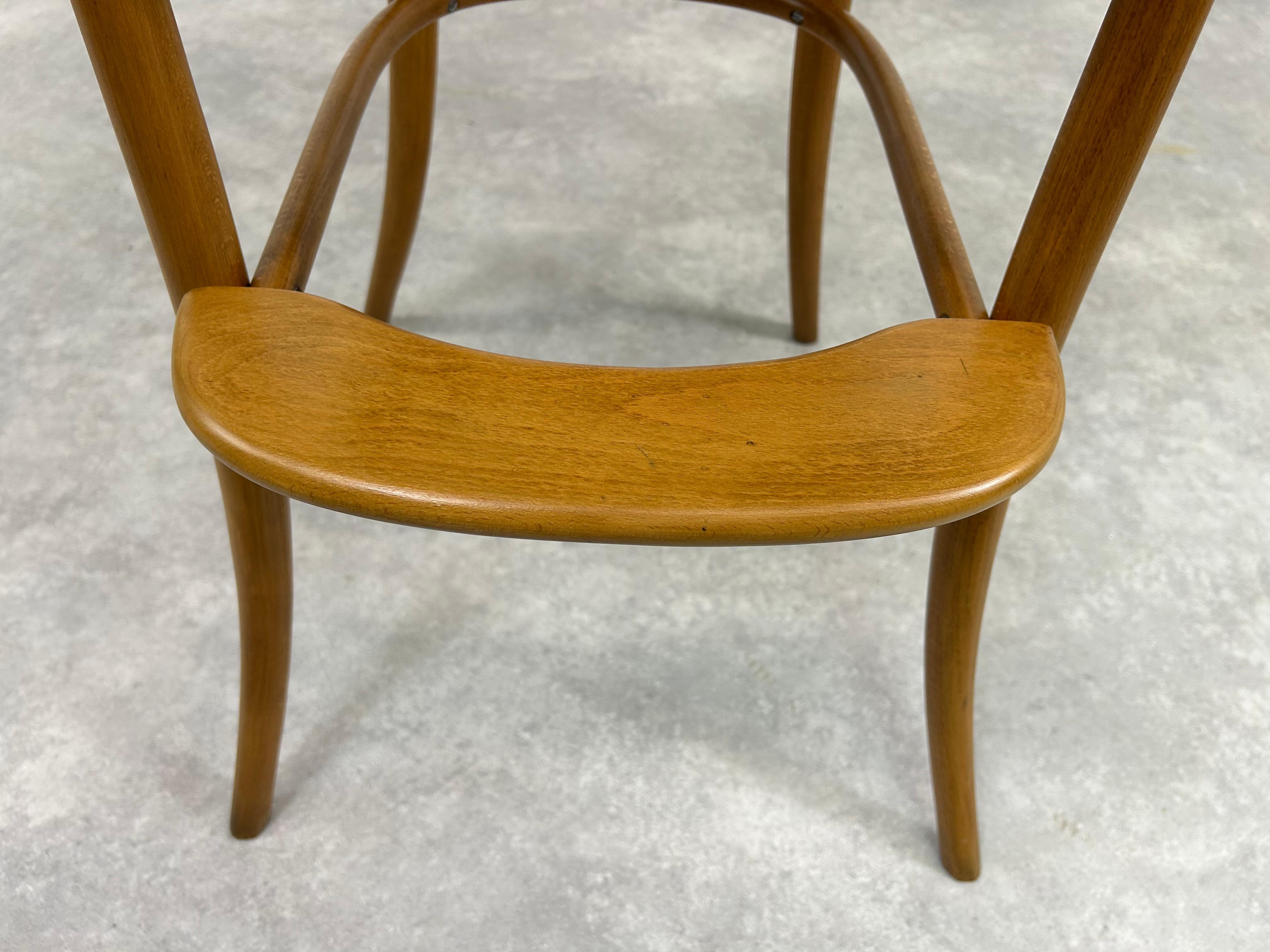 Chaise en bois courbé pour enfants par Pancota Vienna en vente 5
