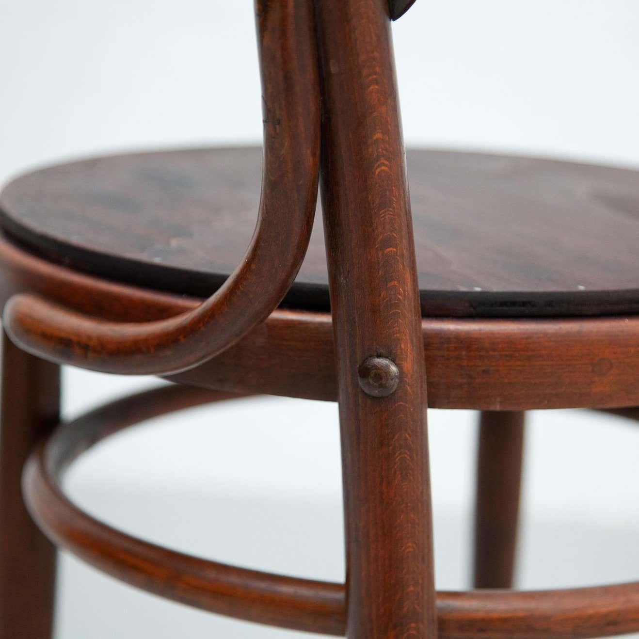Chaise en bois cintr dans le style de Thonet, vers 1930 en vente 4