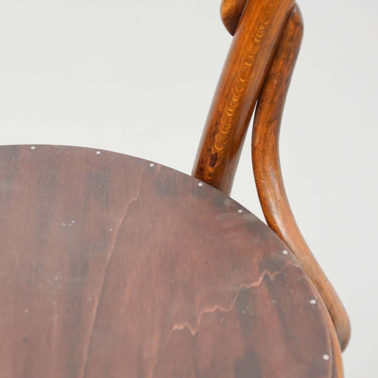 Chaise en bois courbé dans le style de Thonet, vers 1930 5