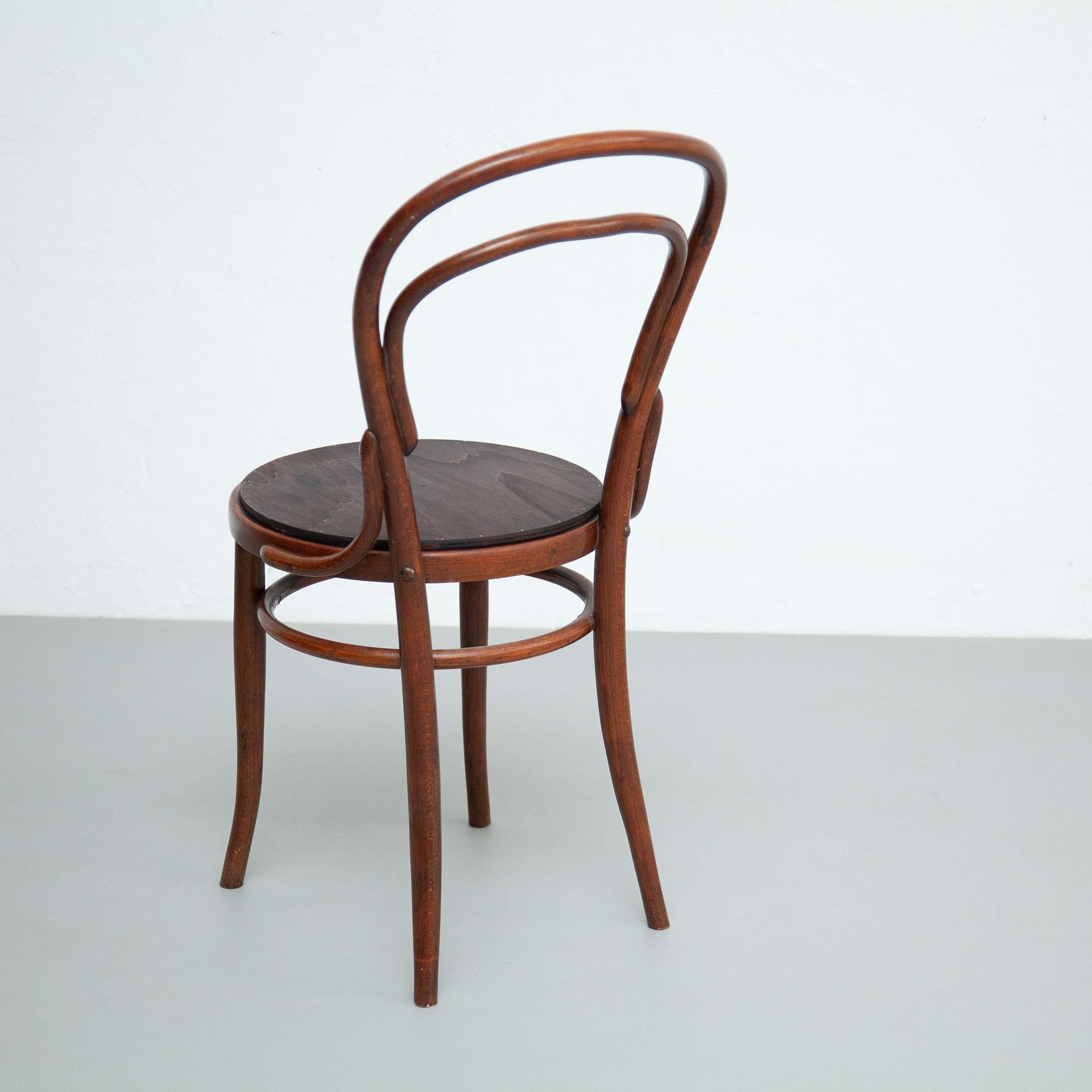 Bentwood Chair in the Style of Thonet, circa 1930 2