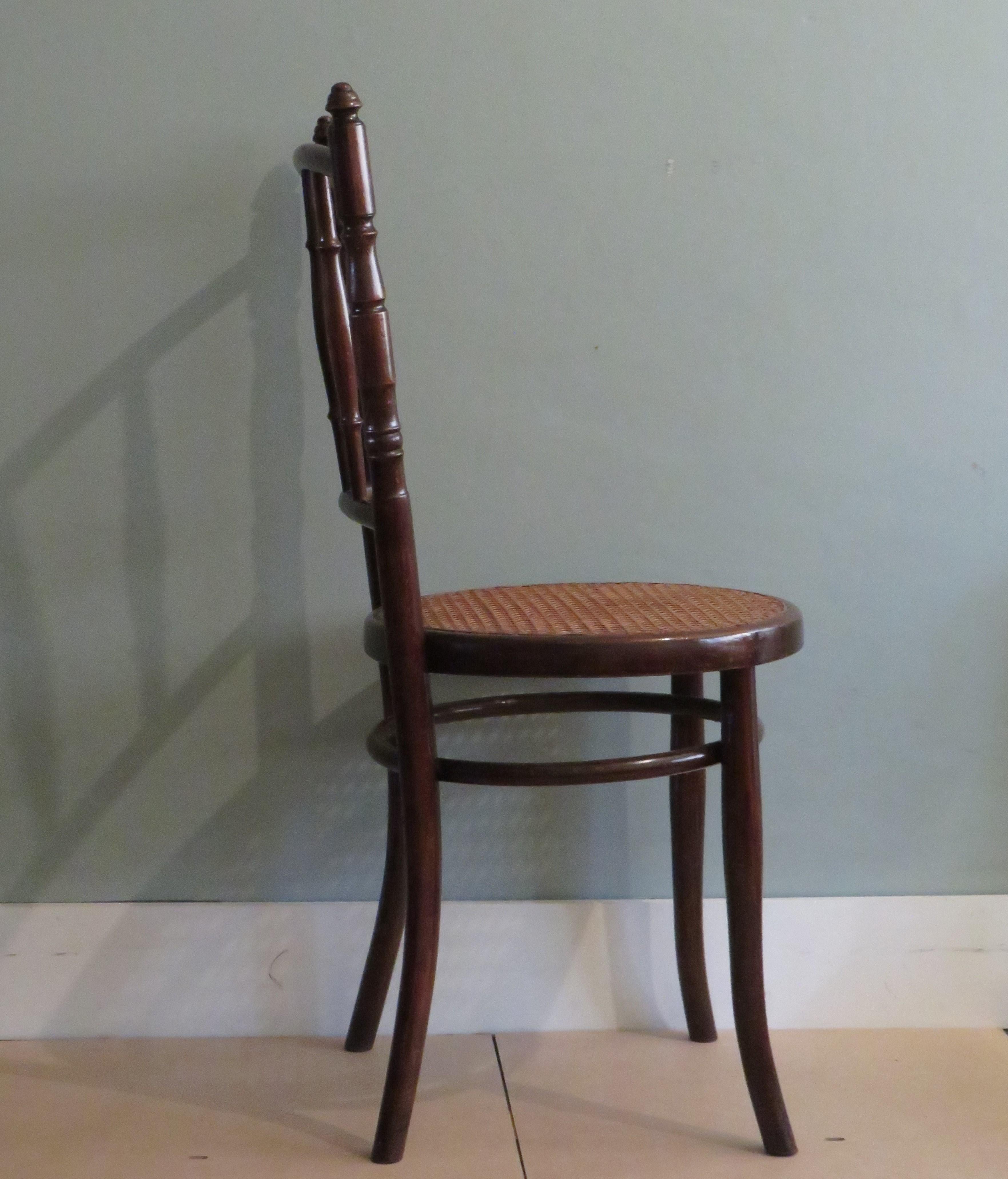 Stuhl aus Bugholz, Mundus Austria, frühes 20. Jahrhundert (Österreichisch)