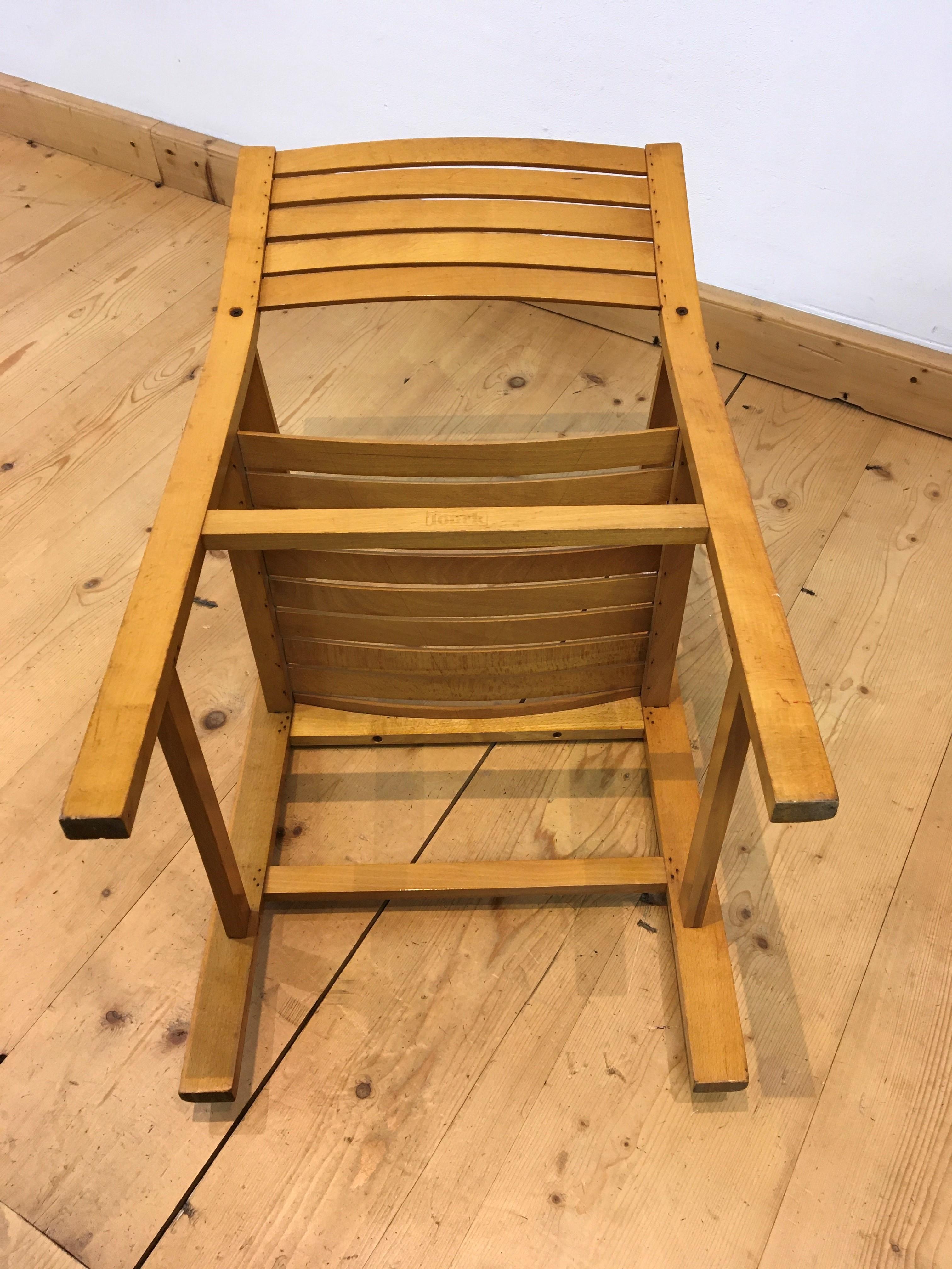 Chaise en bois cintré, chaise d'appoint par Torck en vente 5