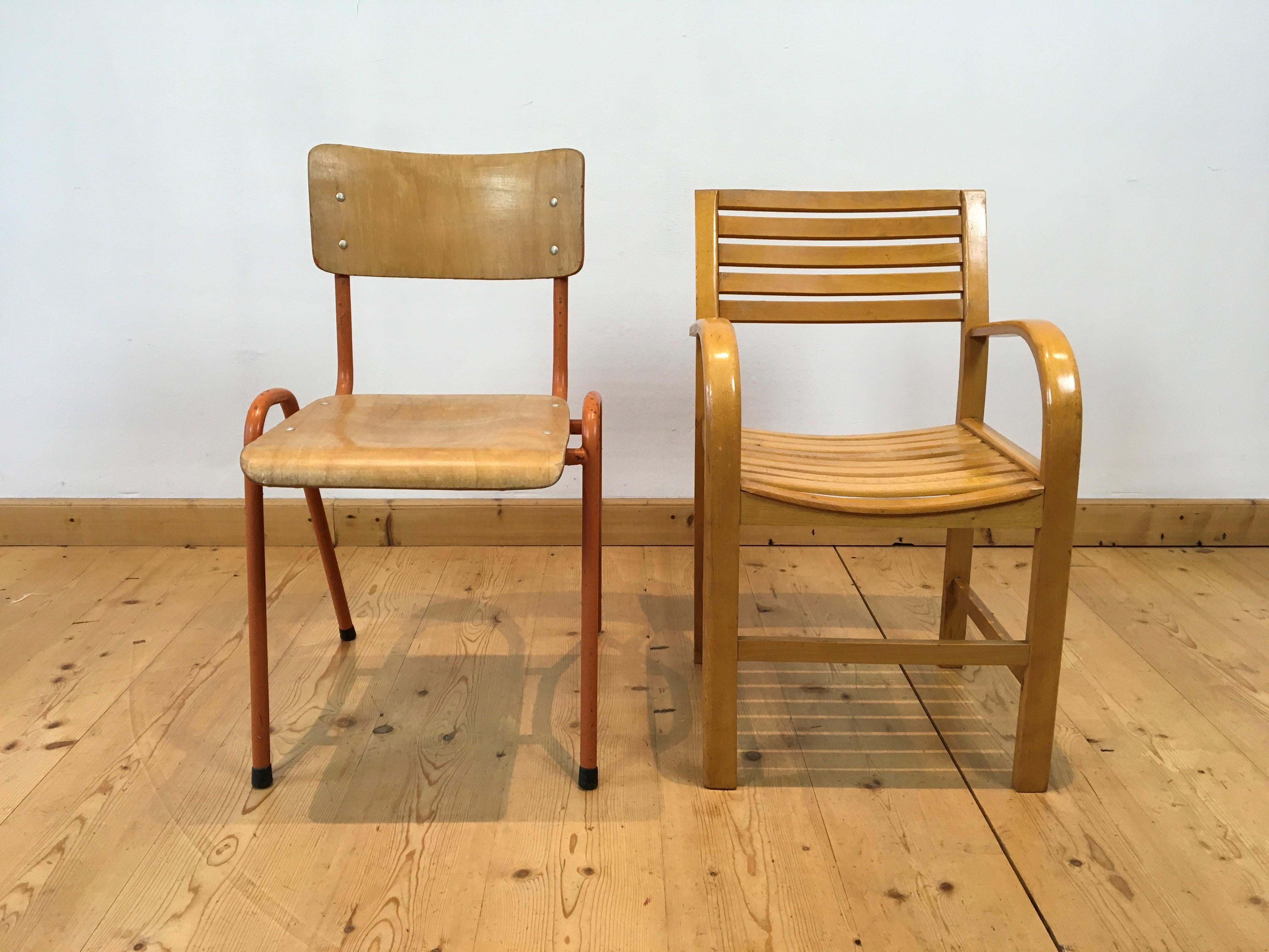 Bentwood Chair, Side Chair by Torck For Sale 6