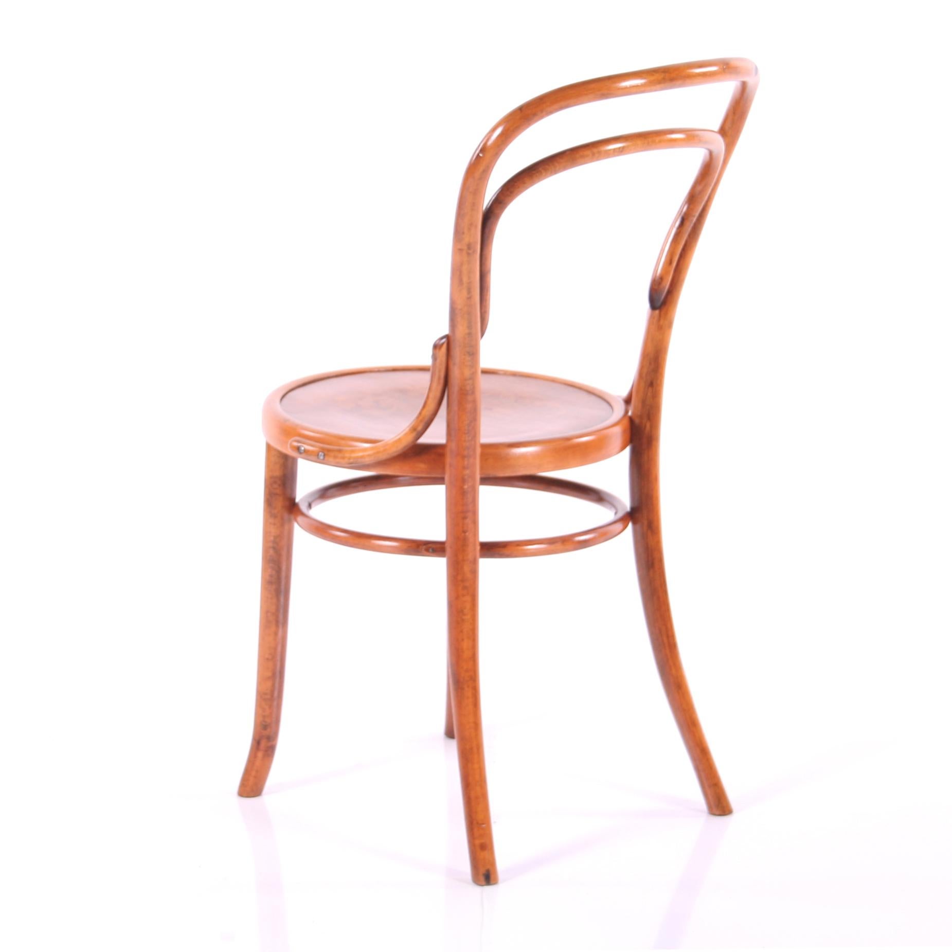 Early 20th Century Bentwood Chair Thonet No.14 For Sale