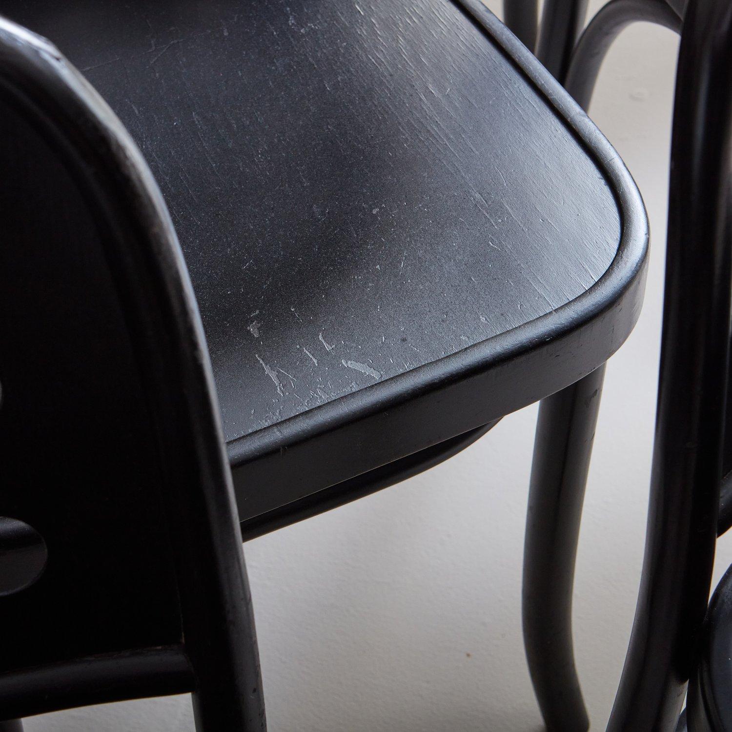 Bentwood Chairs by Josef Hoffmann + Oswald Haerdtl for Thonet, Austria, 1940s 4
