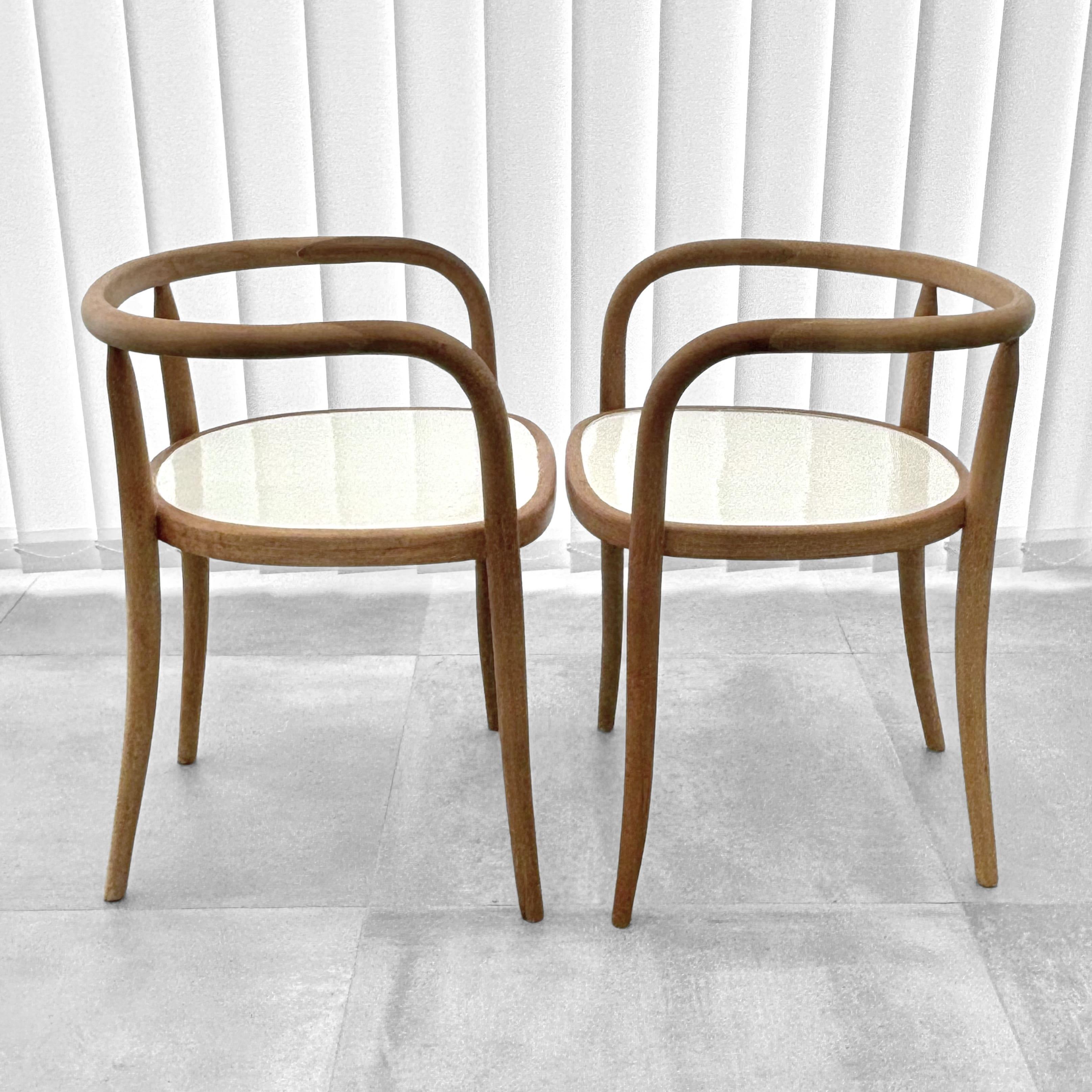 Swedish Bentwood chairs Ingrid by Karin Mobring for IKEA, beech, Sweden, 1960s