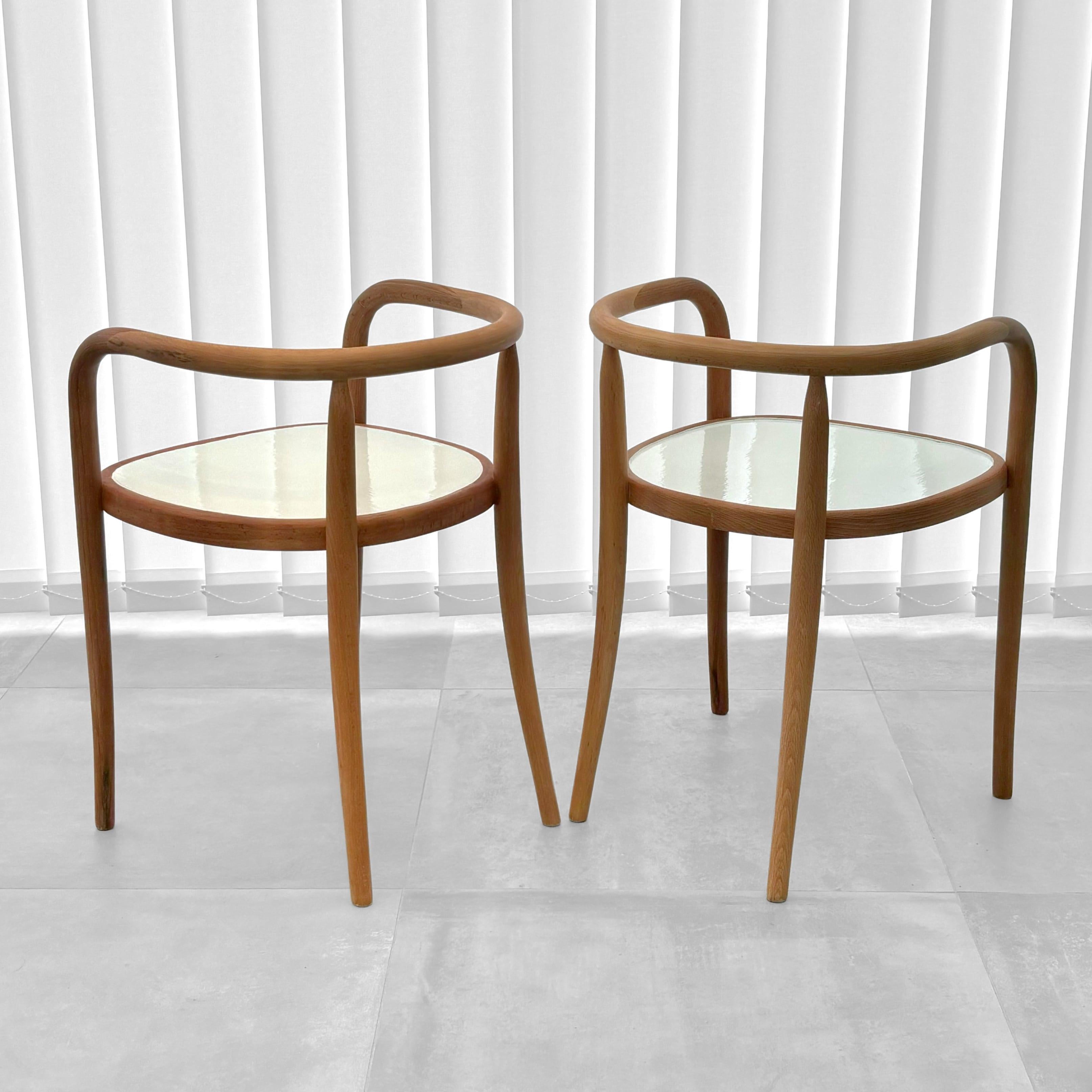 Mid-20th Century Bentwood chairs Ingrid by Karin Mobring for IKEA, beech, Sweden, 1960s