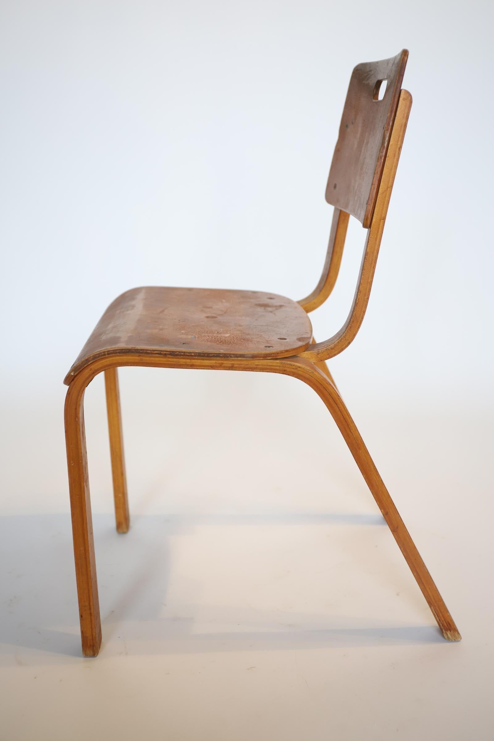 Bentwood Childs Chair by Thonet For Sale 6