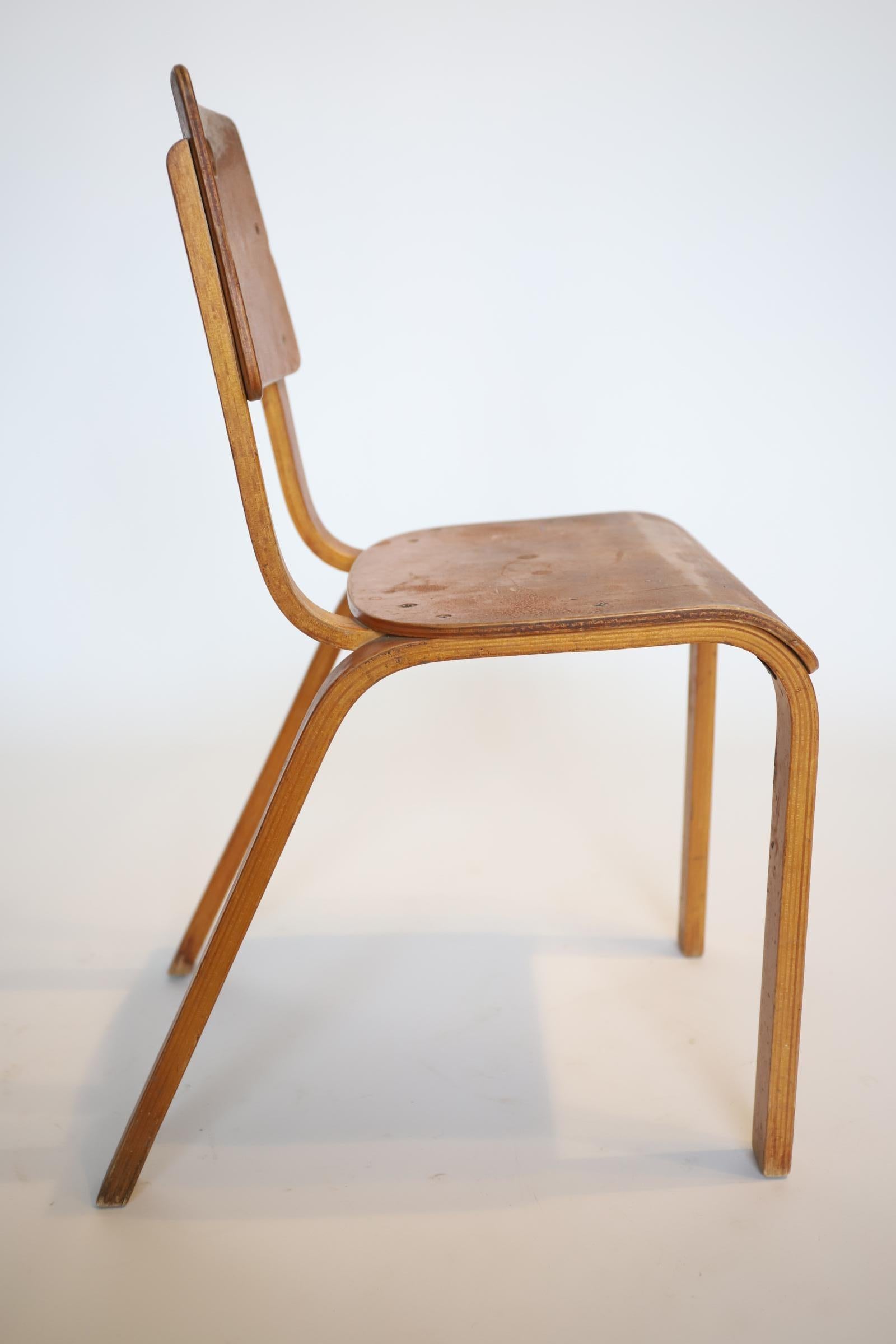 Bentwood Childs Chair by Thonet For Sale 7