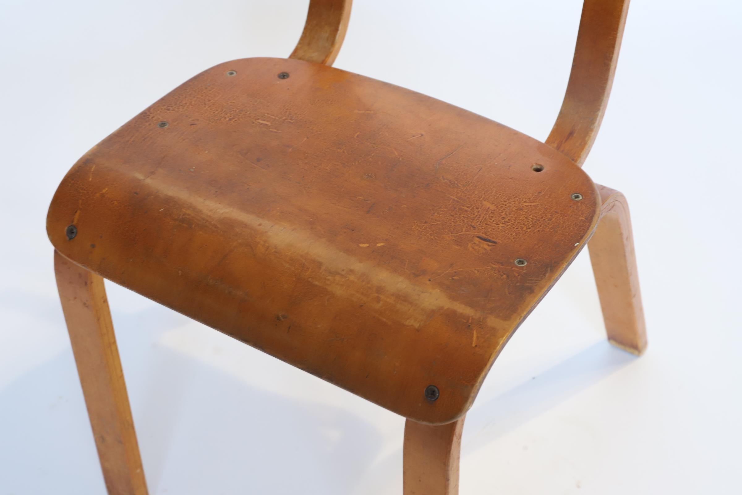20th Century Bentwood Childs Chair by Thonet For Sale