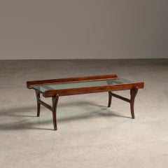 Bentwood Coffee Table, by Giuseppe Scapinelli, Brazilian Mid-Century Design