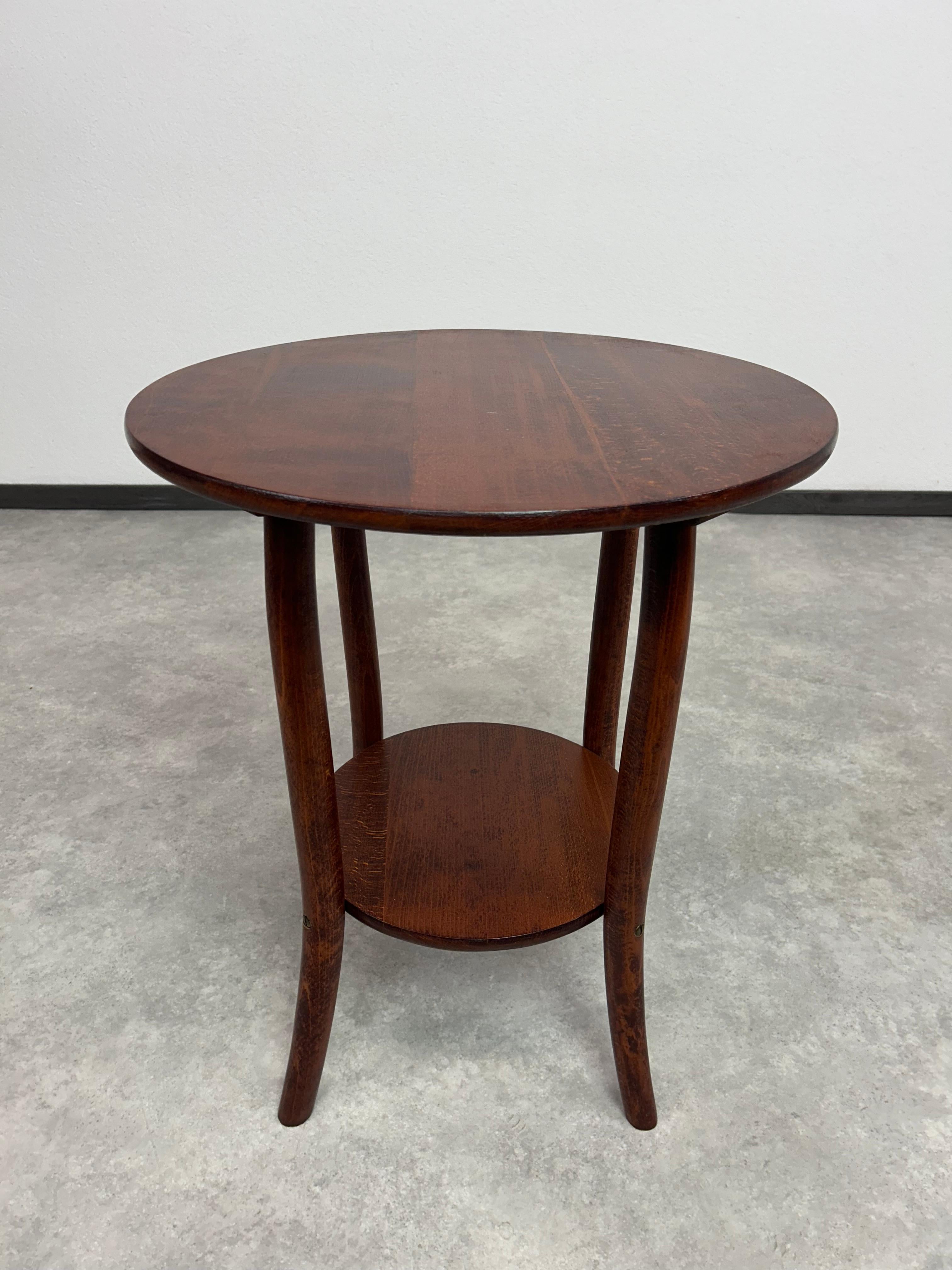 Art Deco Bentwood coffee table by Thonet For Sale