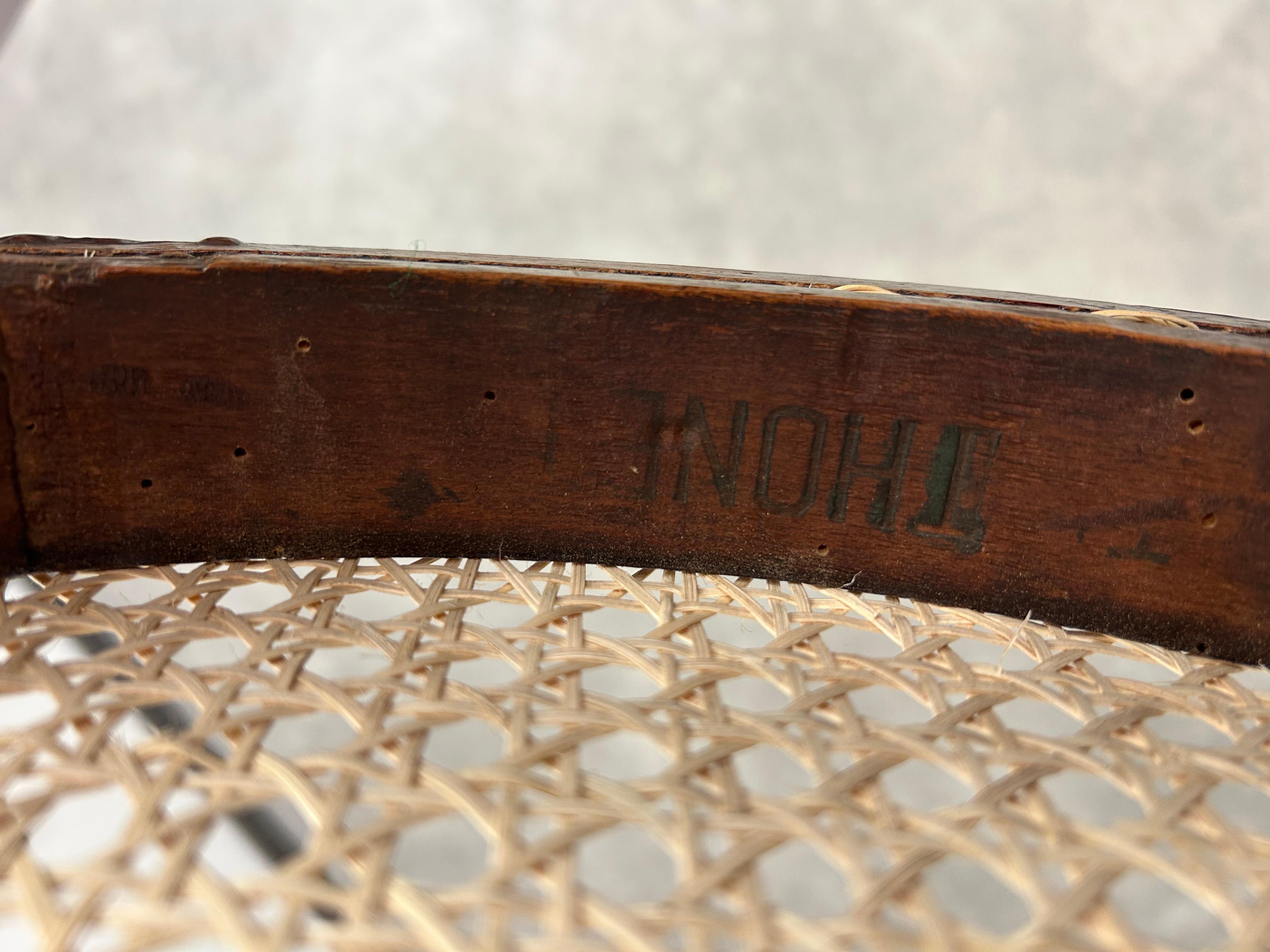 Esszimmerstuhl aus Bugholz, Nr.19 von Thonet im Angebot 6