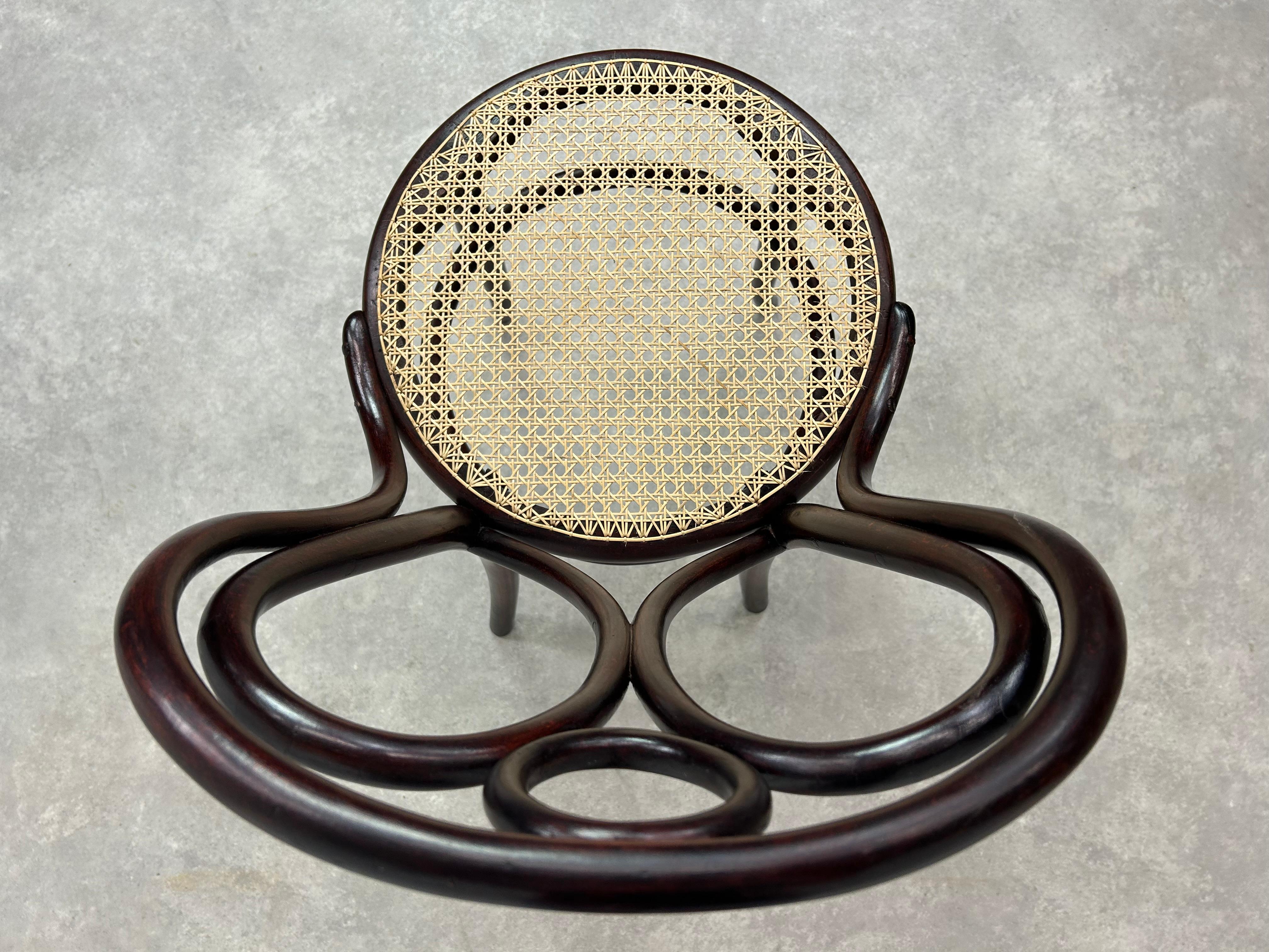 Esszimmerstuhl aus Bugholz, Nr.19 von Thonet im Angebot 2