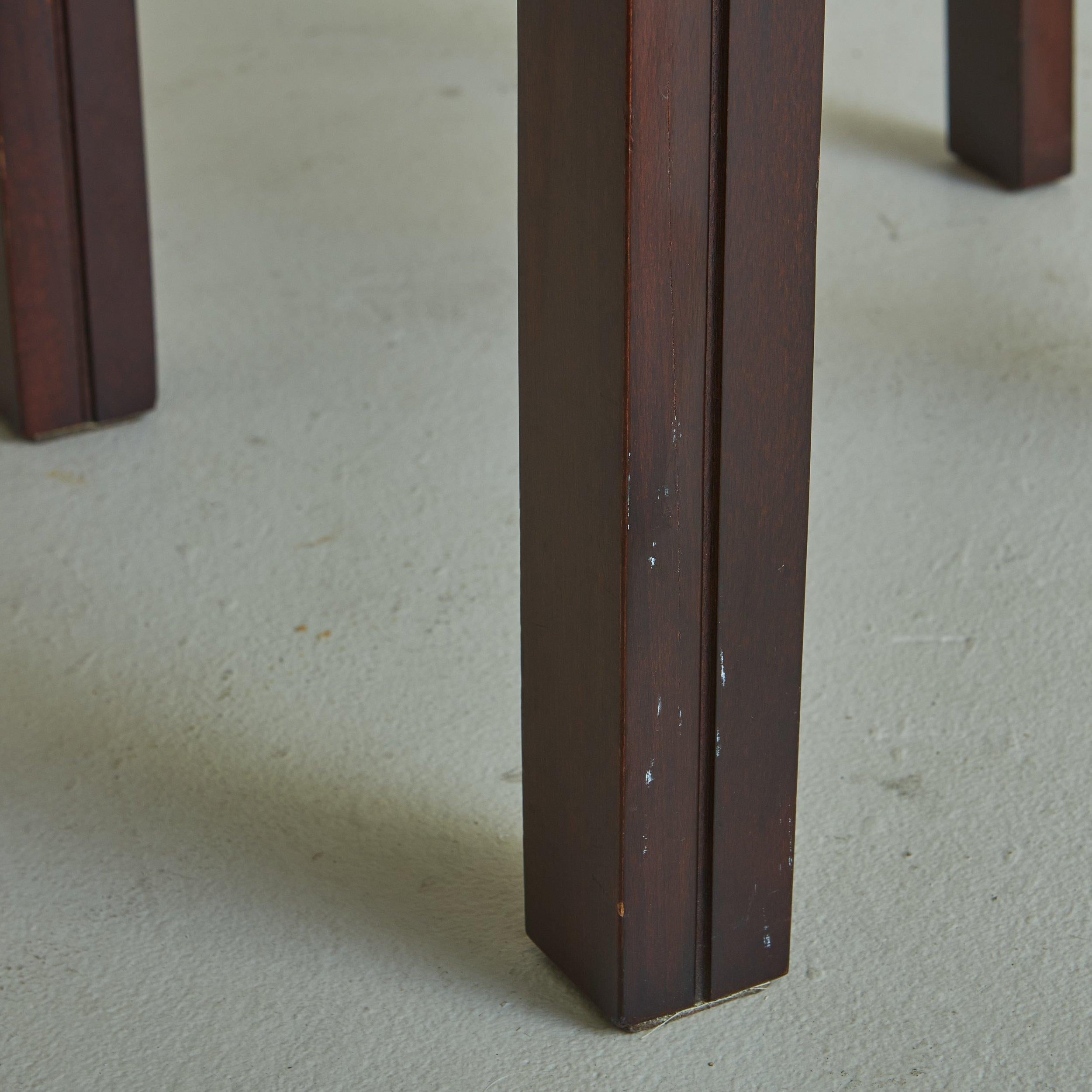 Bentwood Dining Chair with Cognac Leather Seats, Italy 1980s - 4 Available 4