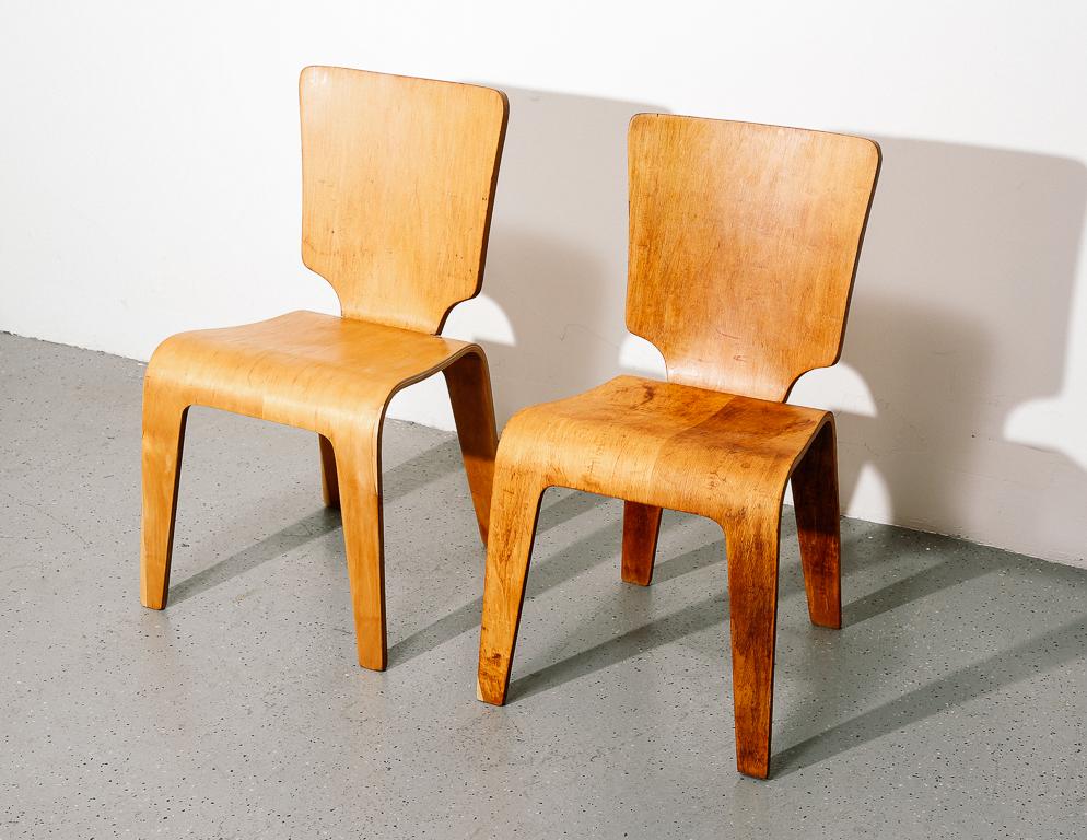 Bentwood Dining Chairs by Thaden Jordan In Good Condition In Brooklyn, NY
