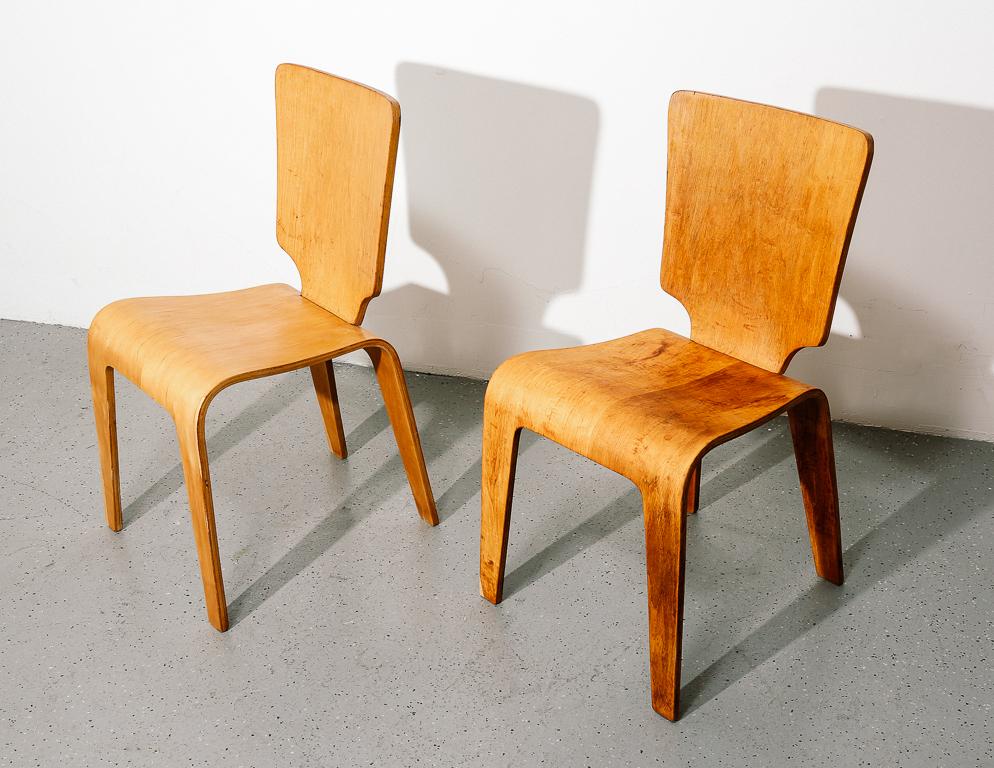 Mid-20th Century Bentwood Dining Chairs by Thaden Jordan