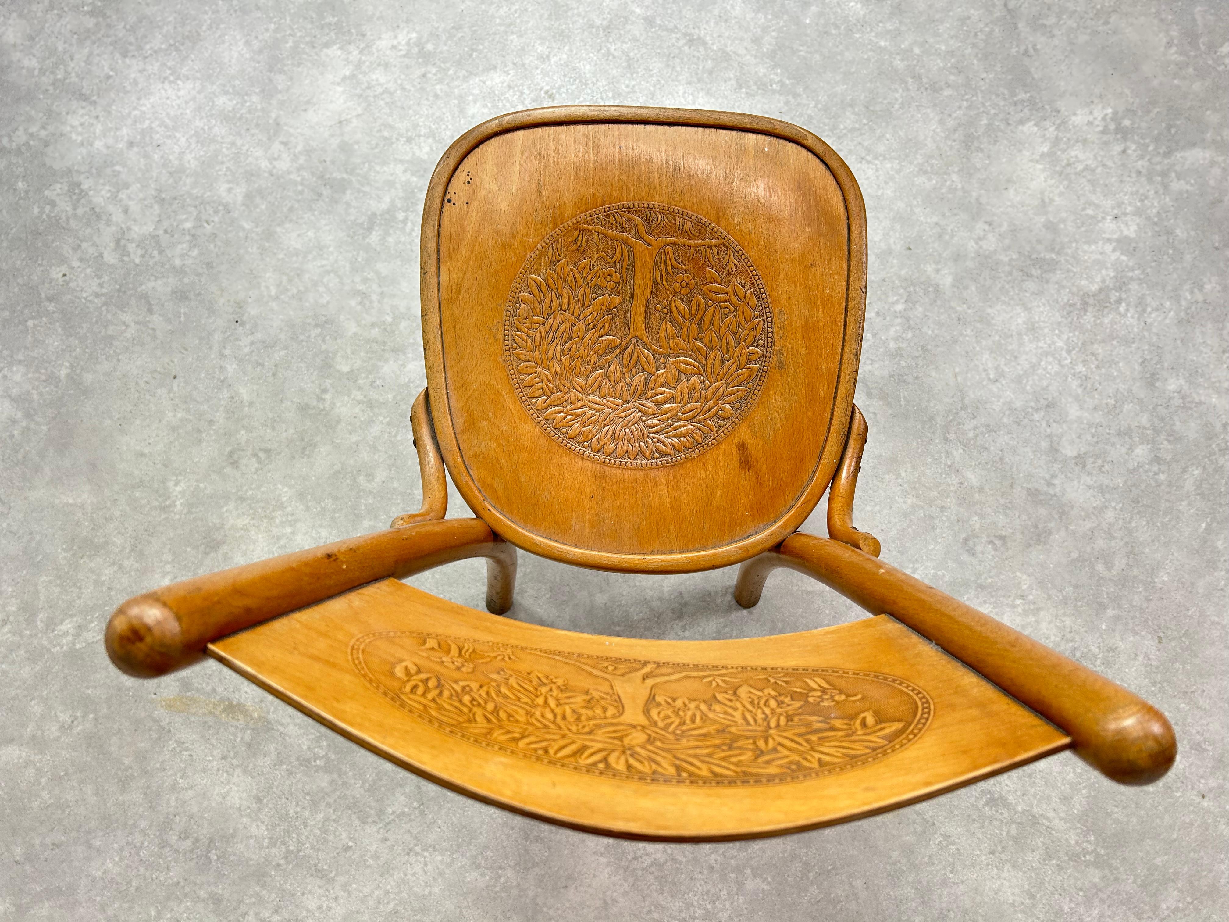 Chaises de salle à manger en bois courbé de Thonet Bon état - En vente à Banská Štiavnica, SK
