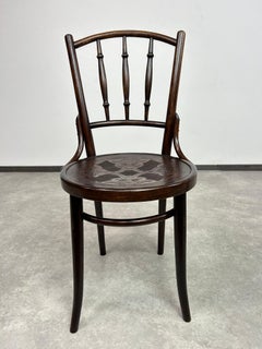 Bentwood dining chairs by Thonet Mundus