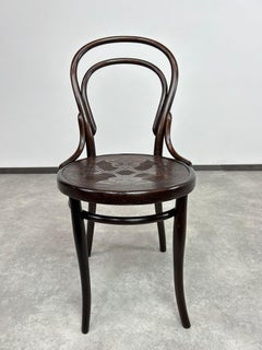 Bugholz-Esszimmerstuhl Nr.14 von Thonet