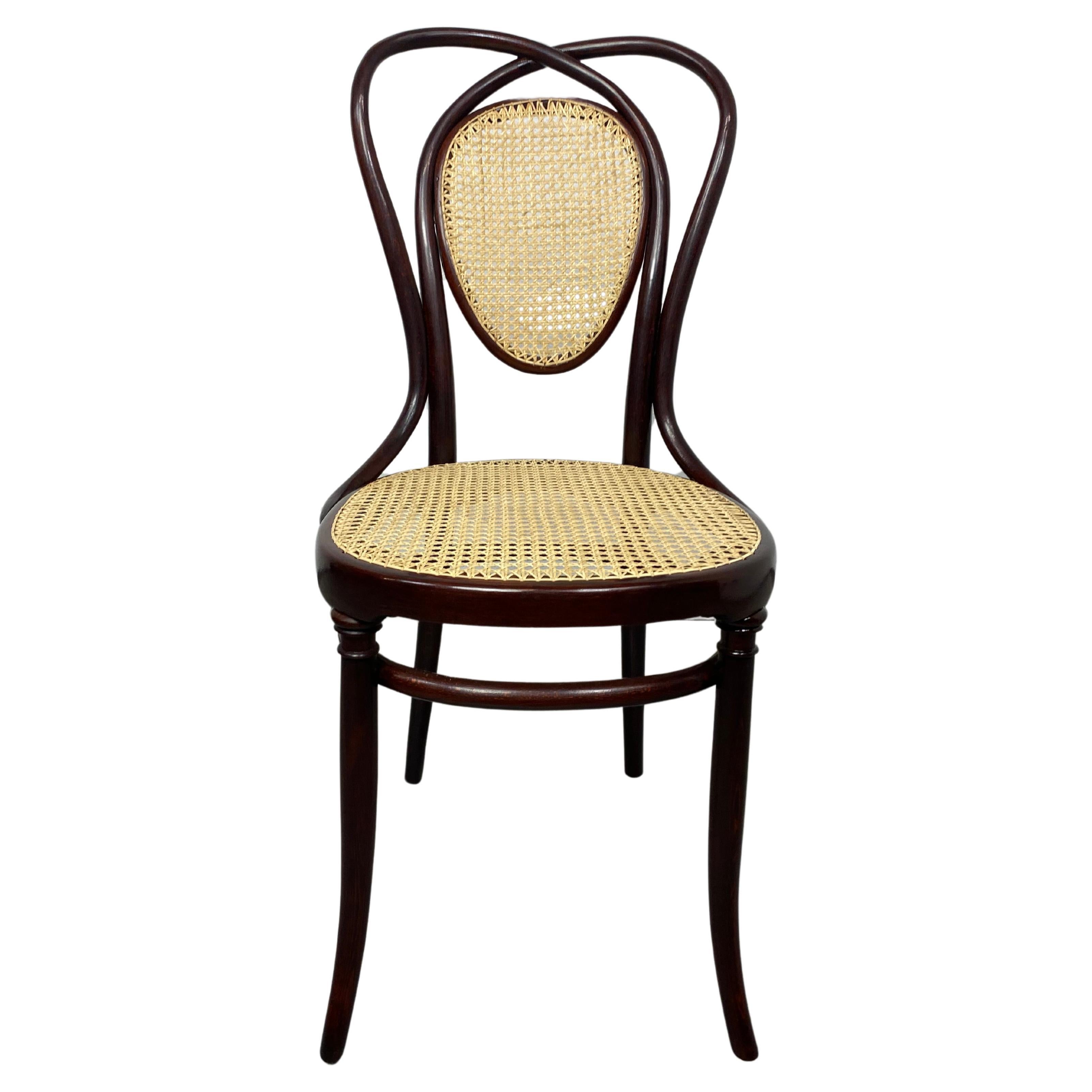 Bentwood dining room chair no.33 by J&J Kohn For Sale