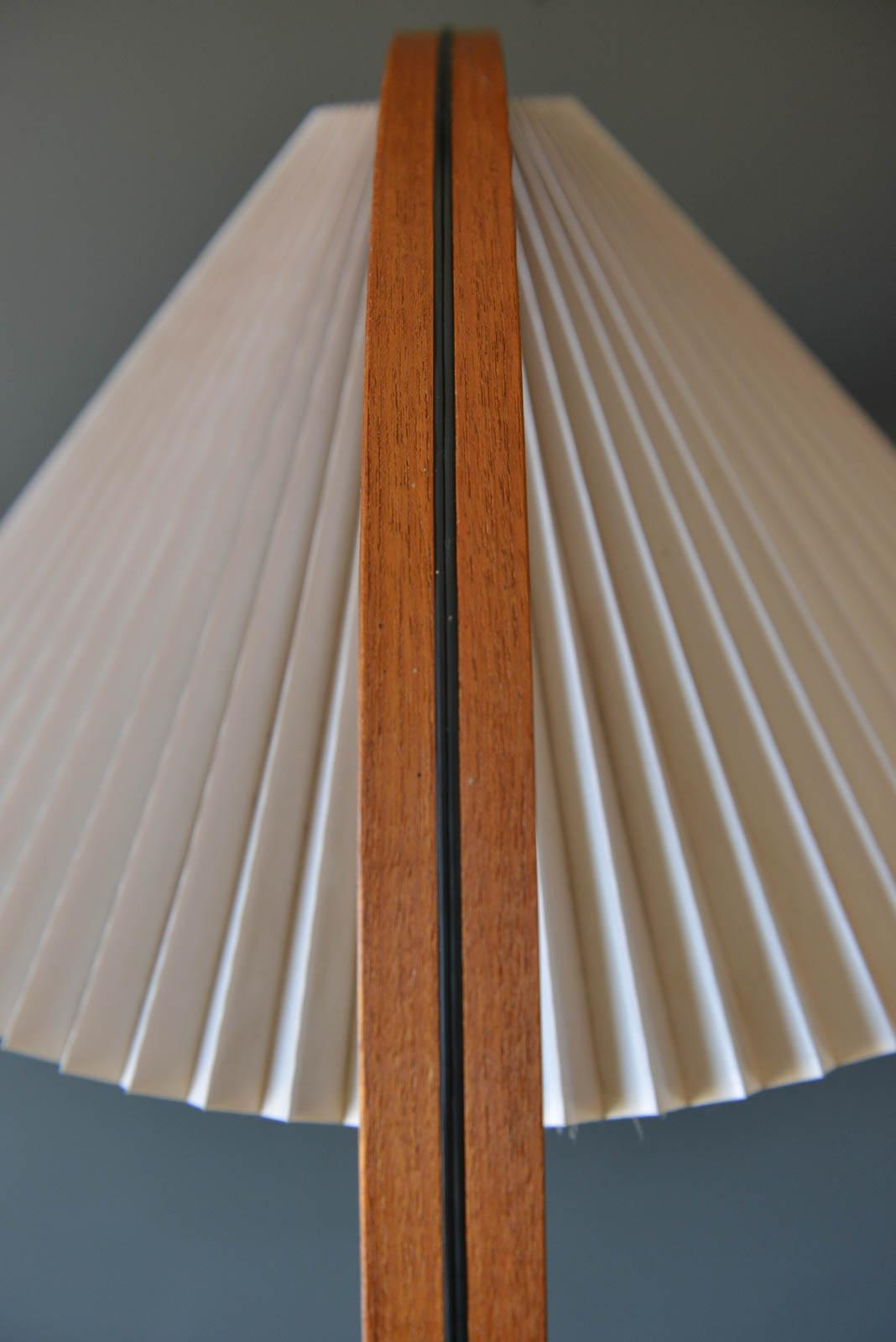 Late 20th Century Bentwood Floor Lamp by Mads Caprani of Denmark, circa 1971
