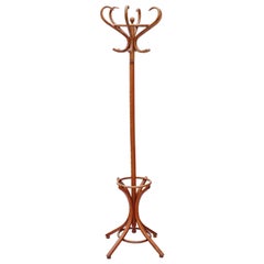 Vintage Bentwood Hall Coat Hat Stick Umbrella Stand