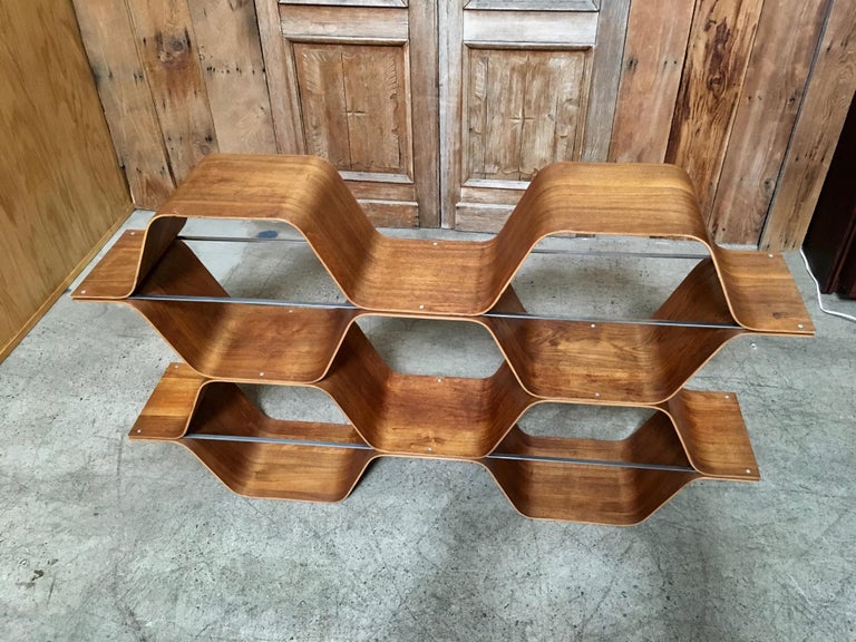 Bentwood Bookcase by Bill Curry at 1stDibs