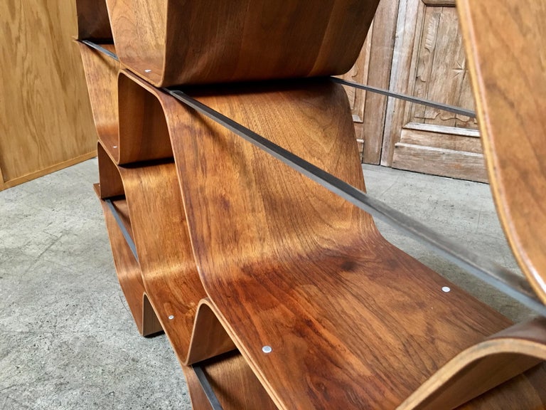Bentwood Bookcase by Bill Curry at 1stDibs