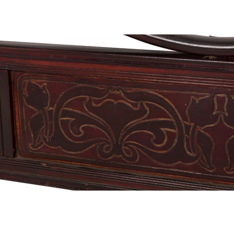 Bentwood Mahogany Twin Bed For Sale 3