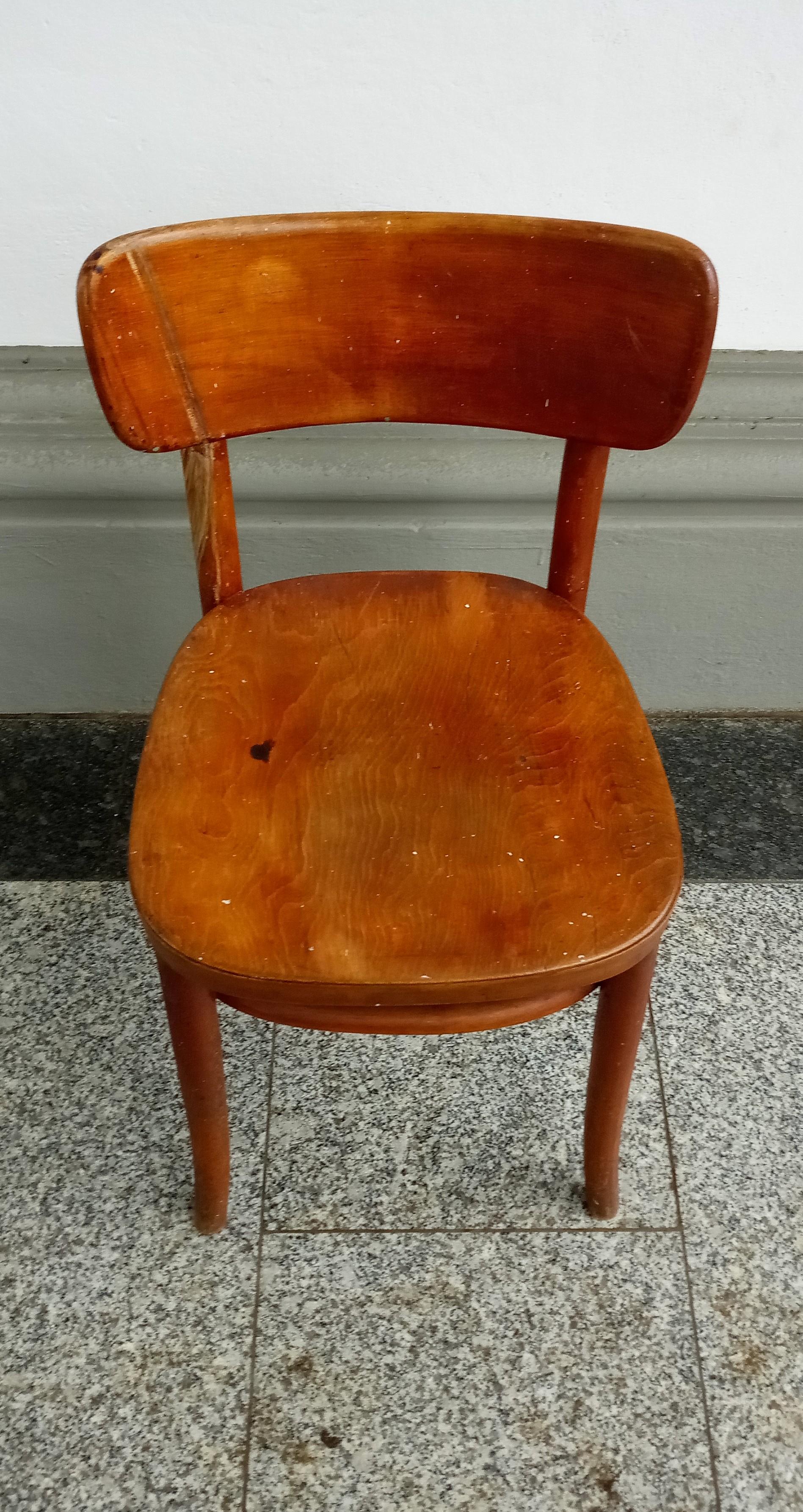 Stuhl aus Bugholz Modell 234 von Magnus Stephensen für Fritz Hansen, 1920er Jahre (Skandinavische Moderne) im Angebot