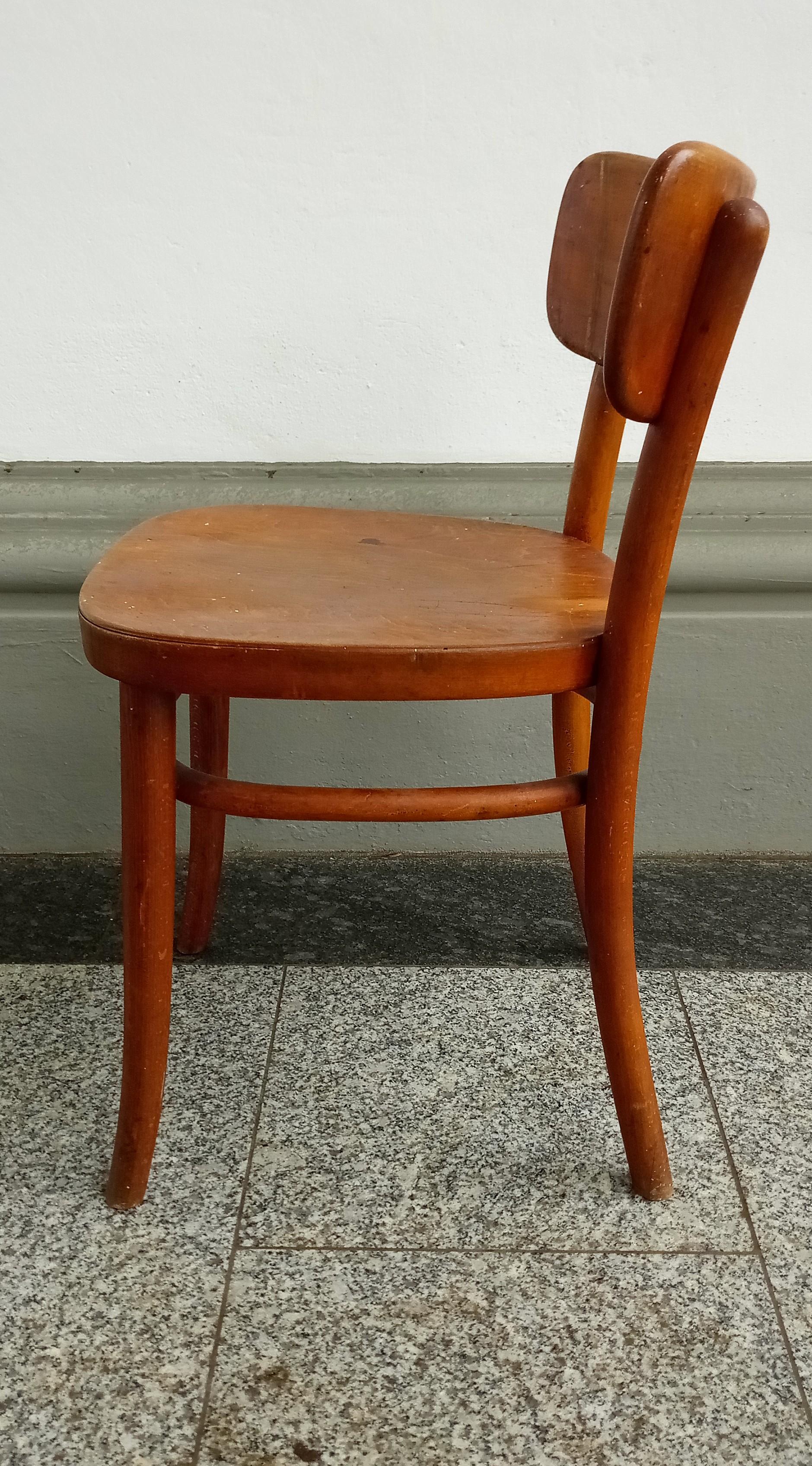 Stuhl aus Bugholz Modell 234 von Magnus Stephensen für Fritz Hansen, 1920er Jahre (Dänisch) im Angebot