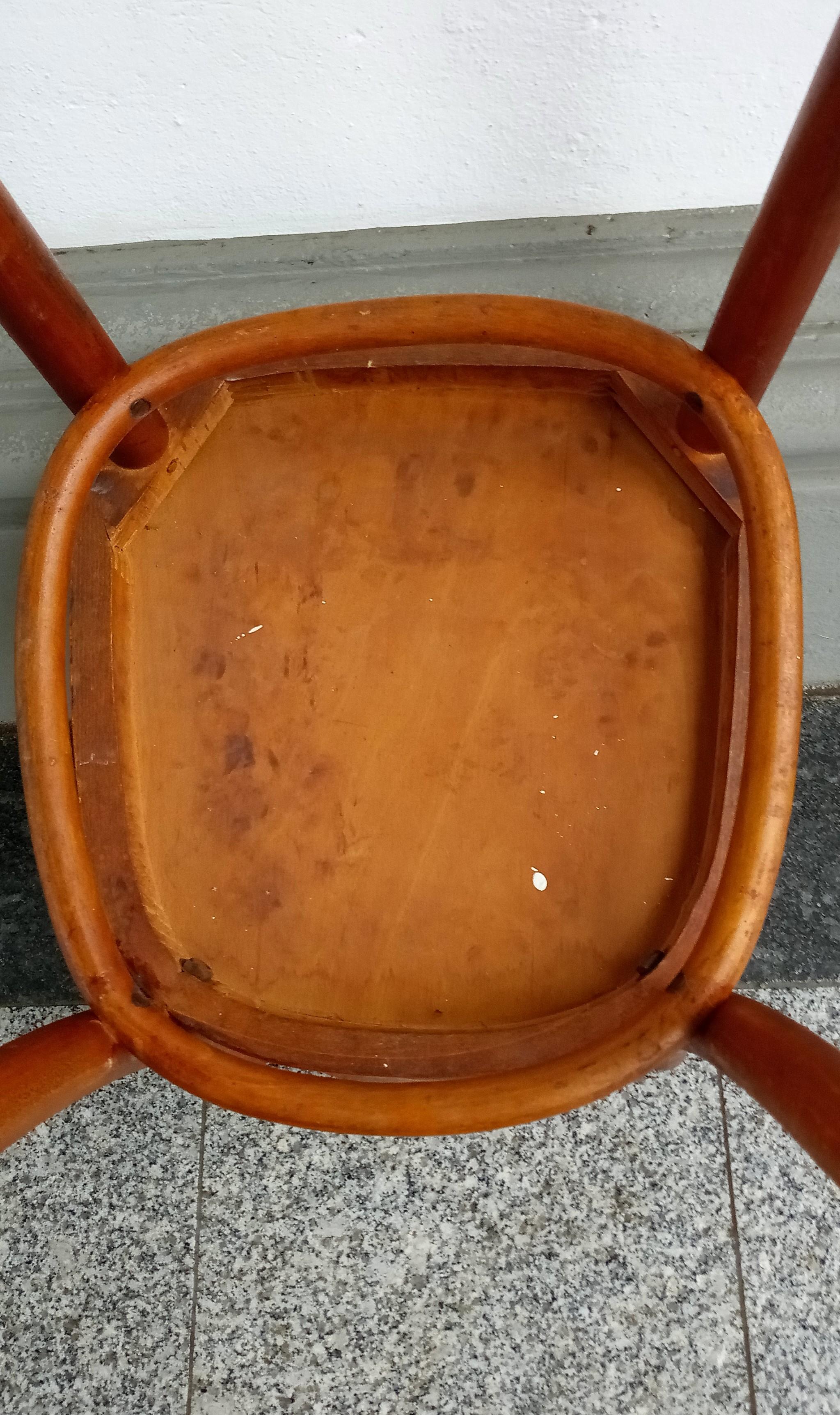 Stuhl aus Bugholz Modell 234 von Magnus Stephensen für Fritz Hansen, 1920er Jahre im Zustand „Relativ gut“ im Angebot in Kiel, SH