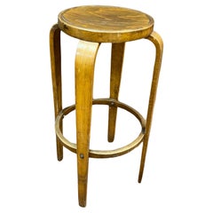 bentwood  modernist stool circa 1950
