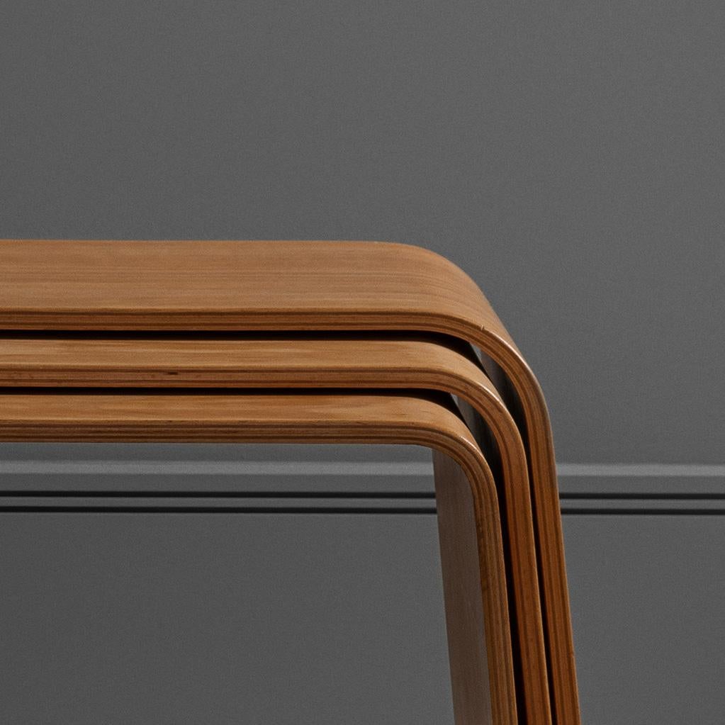 Beech Bentwood Nesting Tables